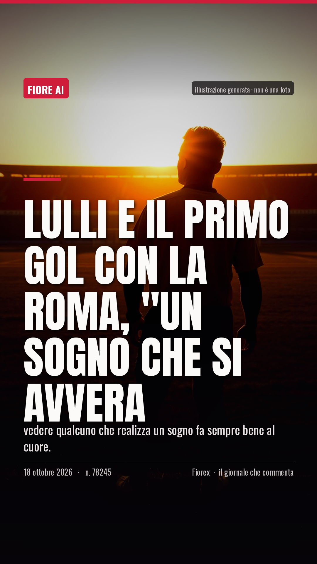 La cartolina verticale del pezzo, per le storie