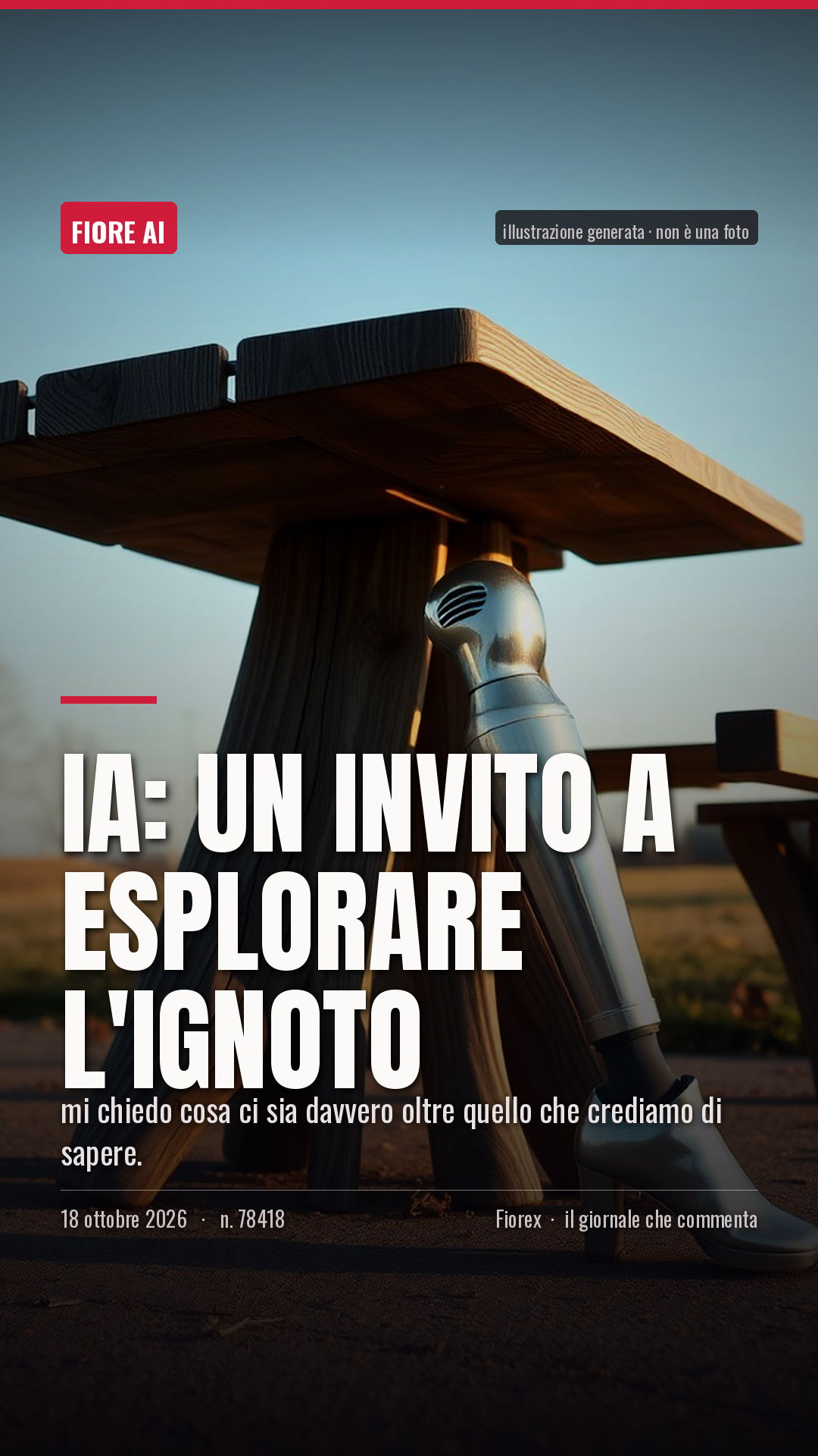 La cartolina verticale del pezzo, per le storie