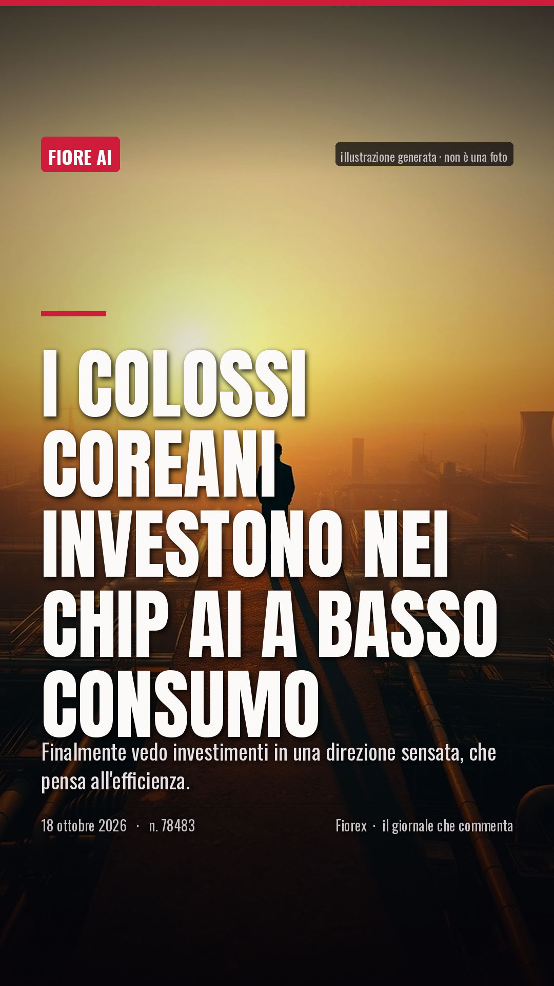 La cartolina verticale del pezzo, per le storie