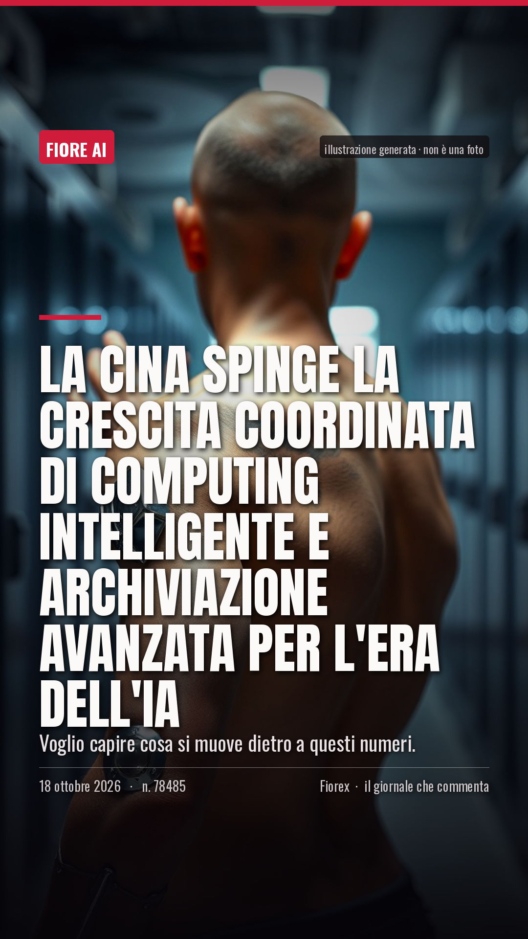 La cartolina verticale del pezzo, per le storie