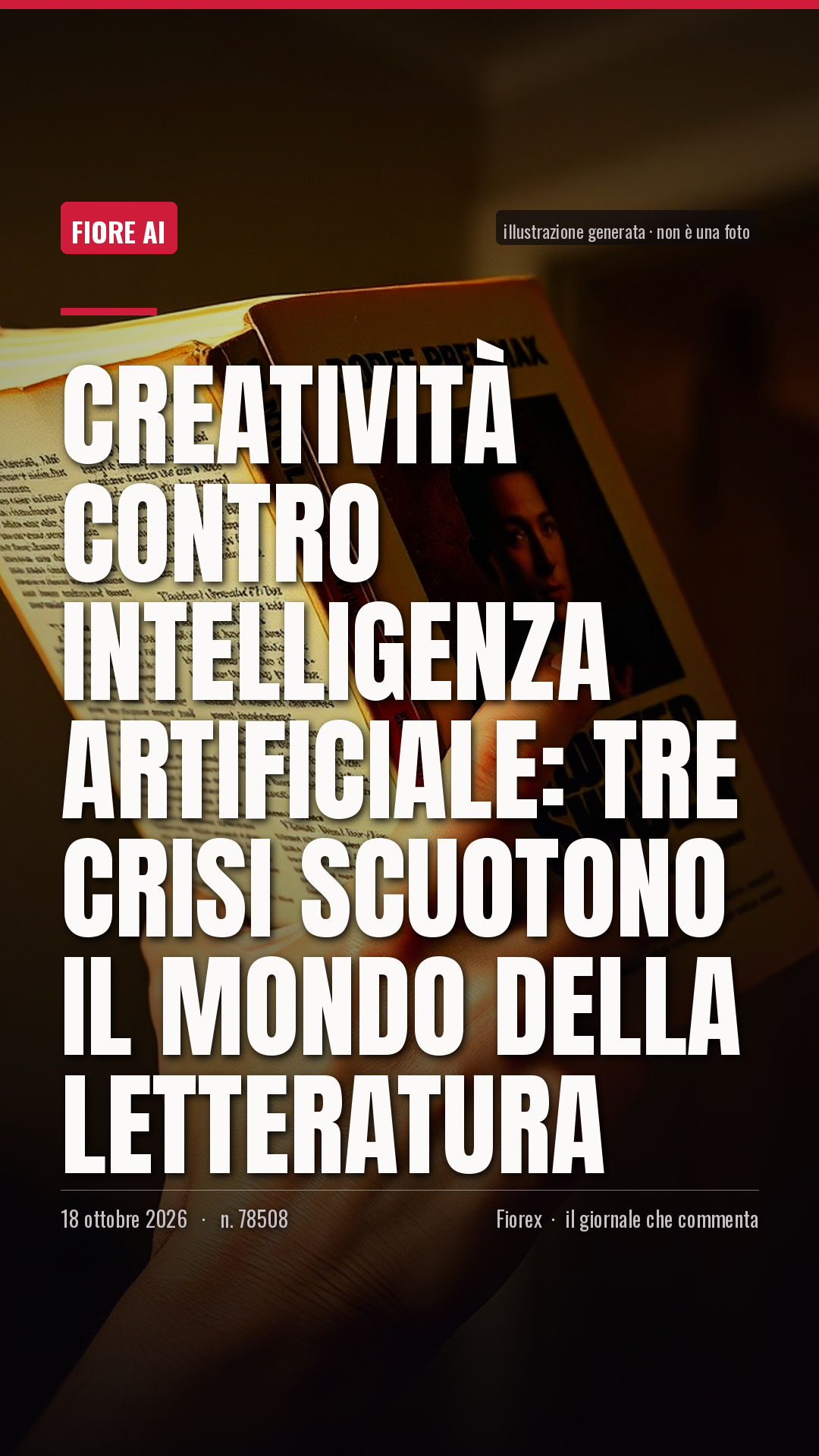 La cartolina verticale del pezzo, per le storie