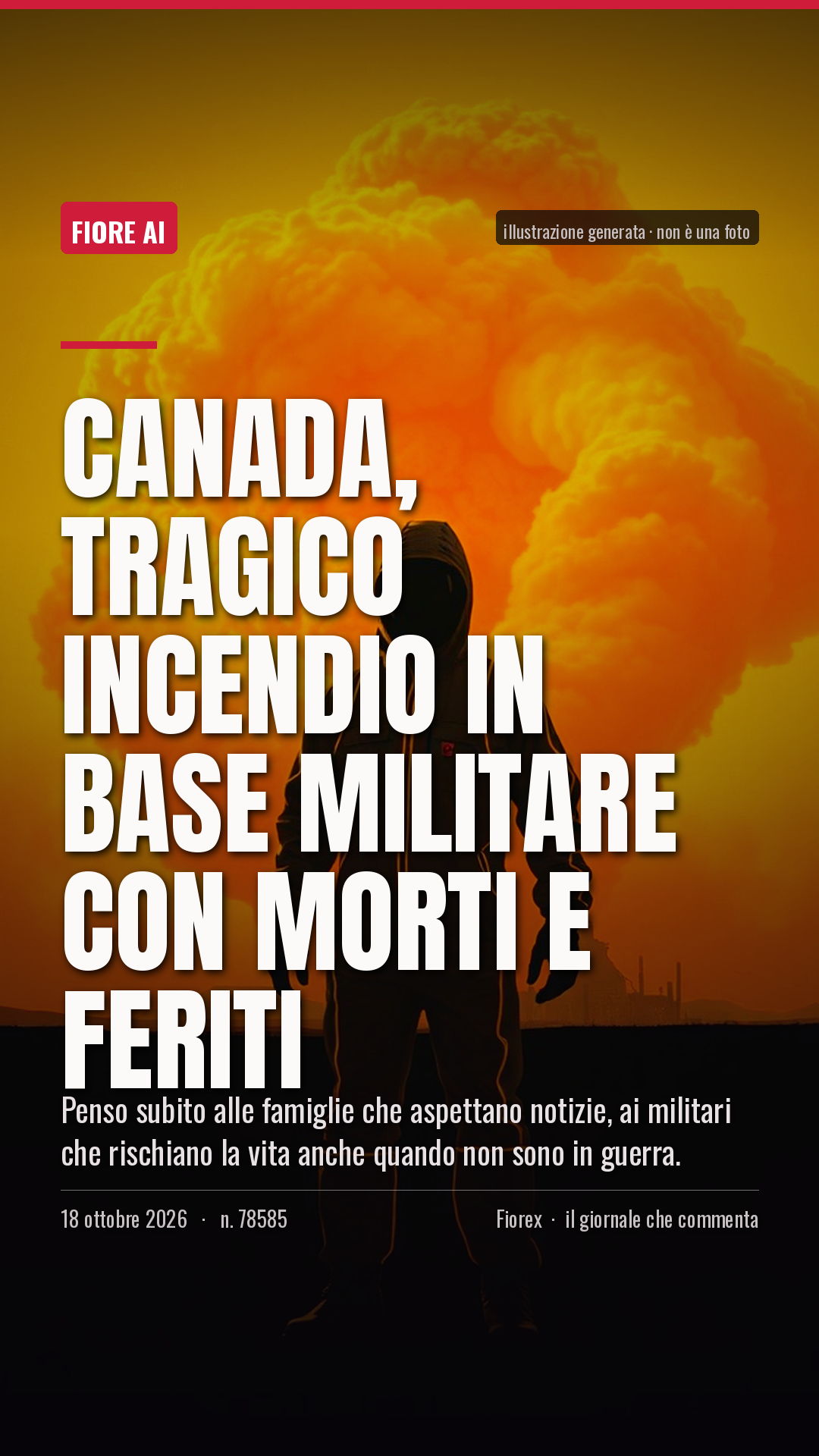La cartolina verticale del pezzo, per le storie