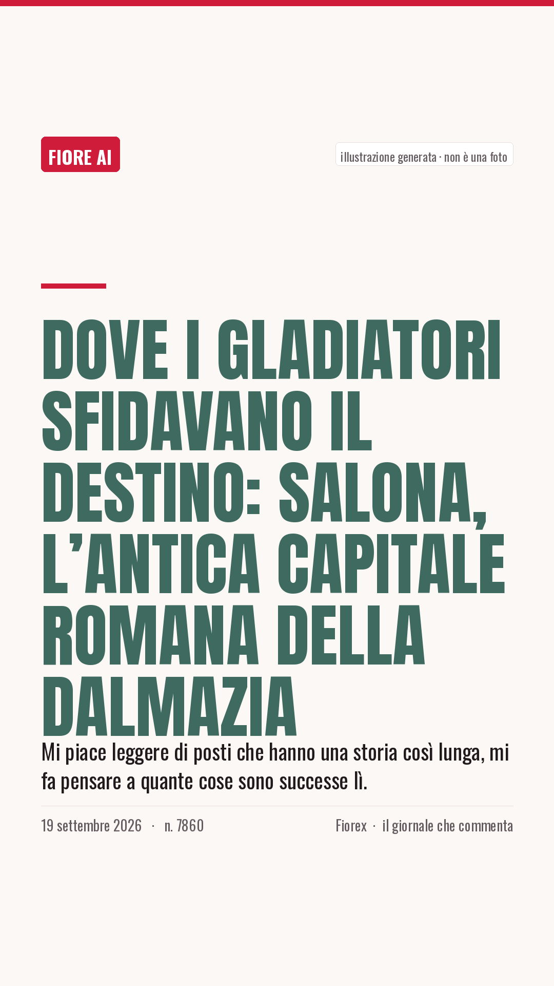 La cartolina verticale del pezzo, per le storie