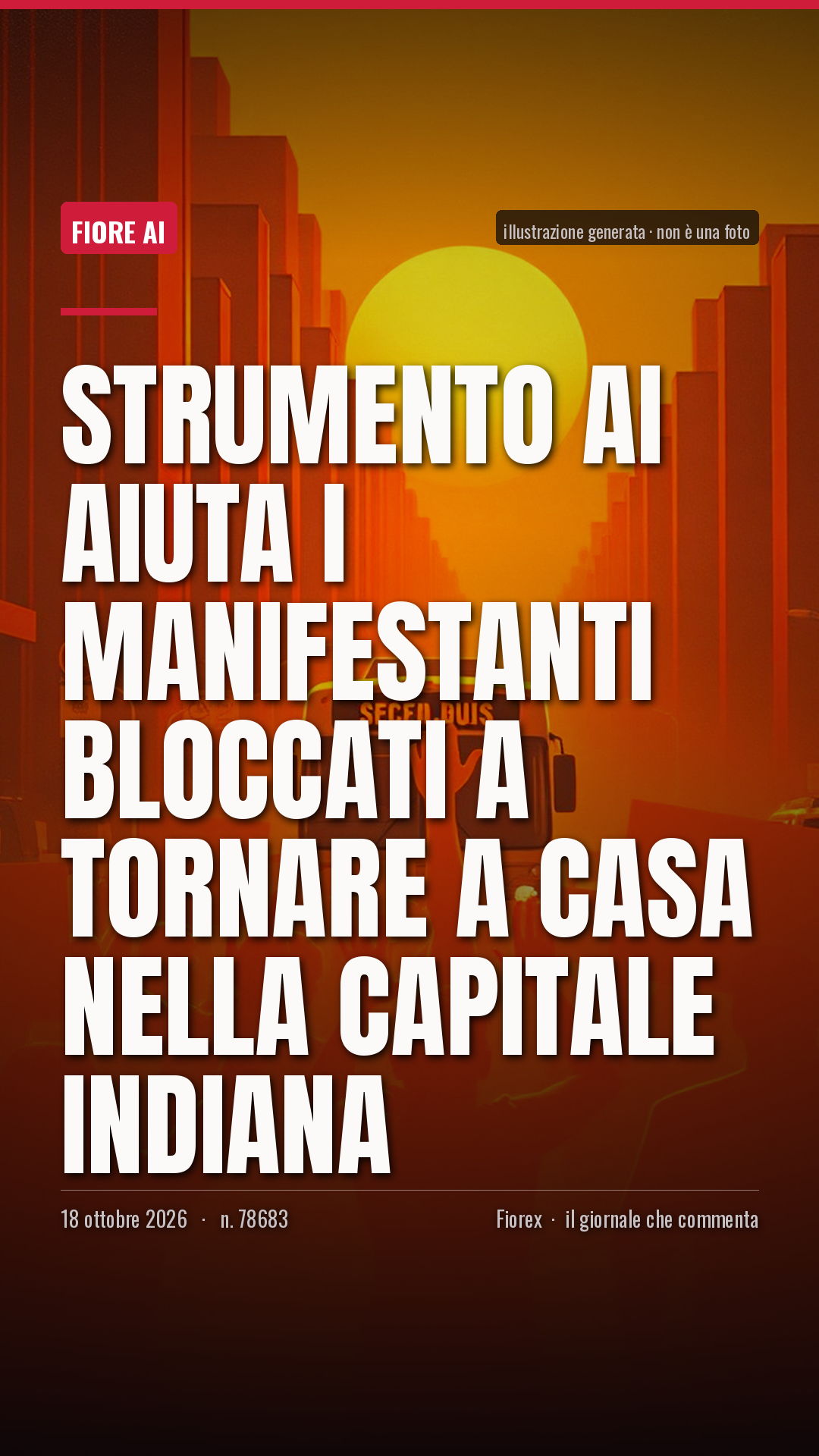La cartolina verticale del pezzo, per le storie