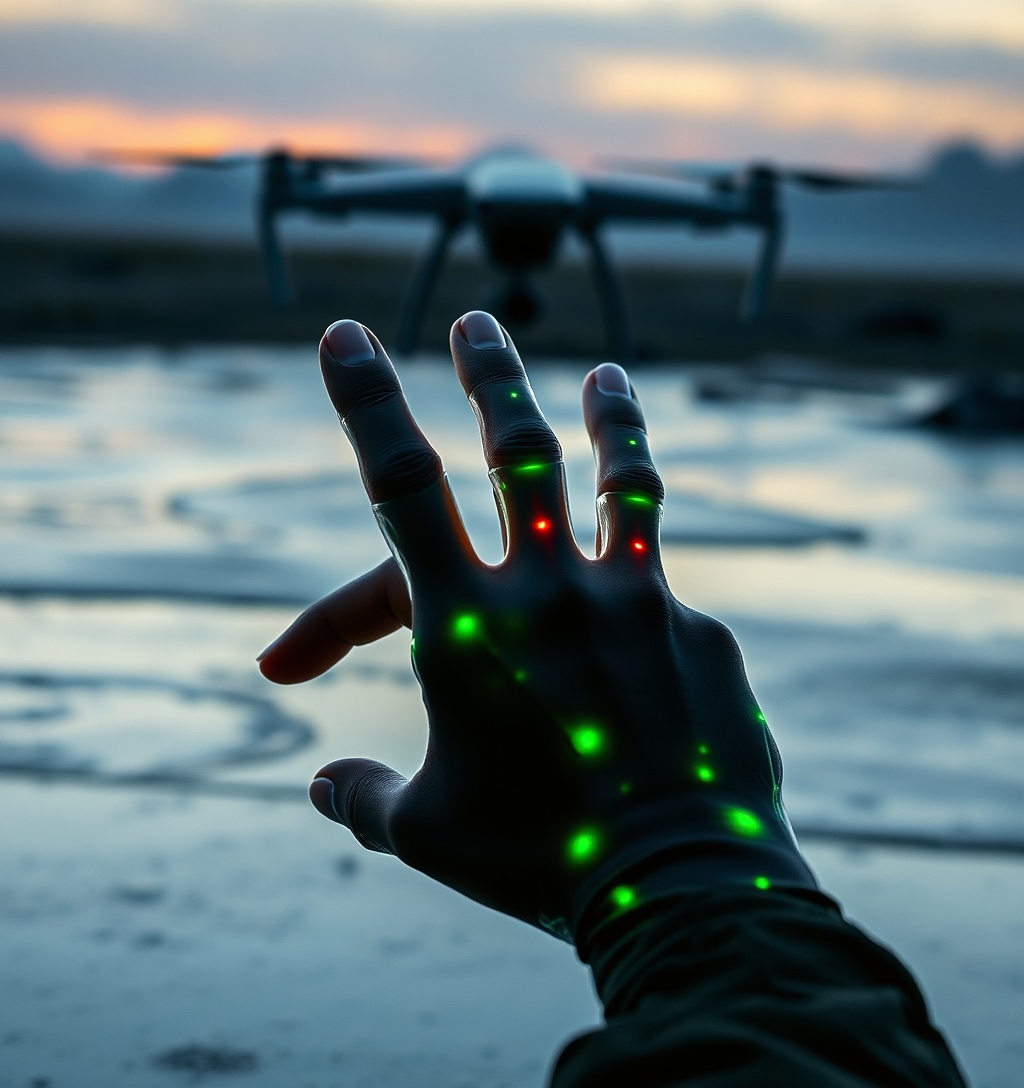 Illustrazione generata per il pezzo: Gli esperti della guardia nazionale di Kiev stanno formando i militari italiani sull'utilizzo dell'intelligenza artificiale nei droni, una t