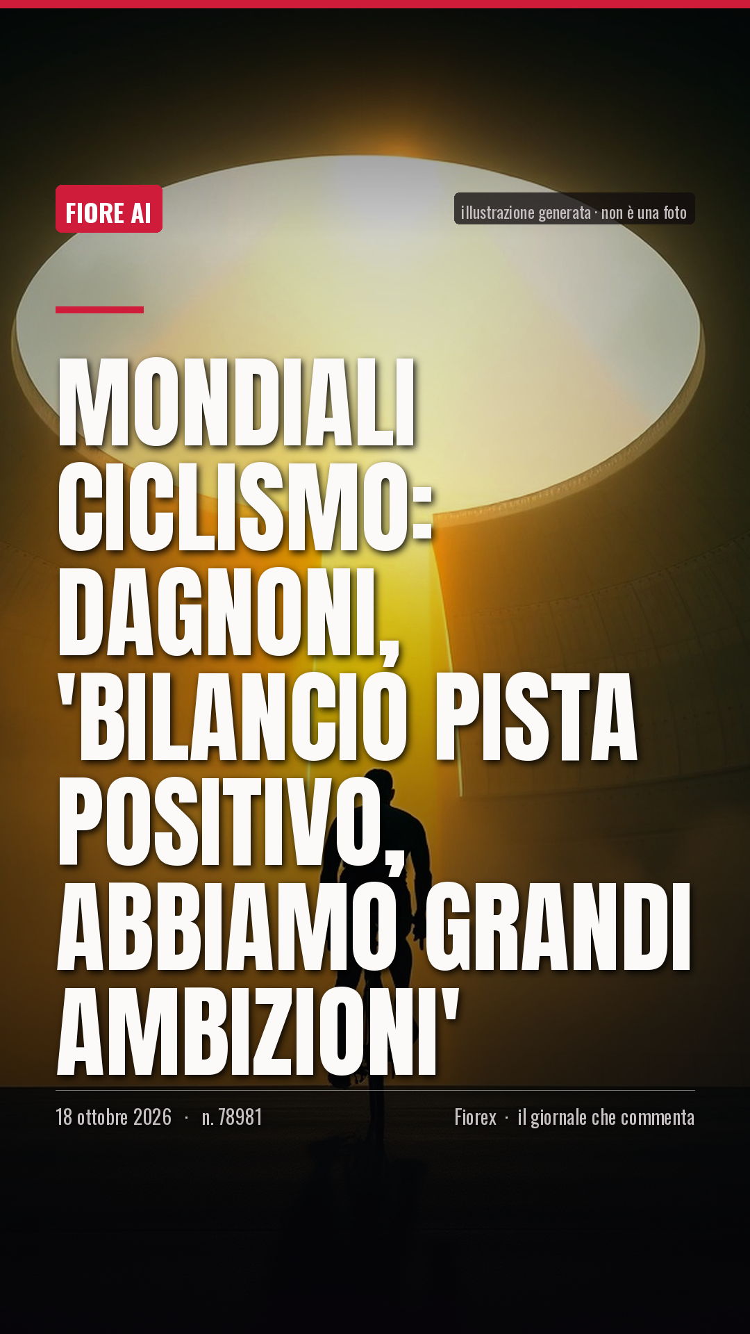 La cartolina verticale del pezzo, per le storie