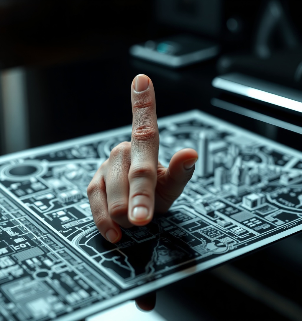 Illustrazione generata per il pezzo: Piacentini e l'AI dall'alto: un'opportunità o una sfida?