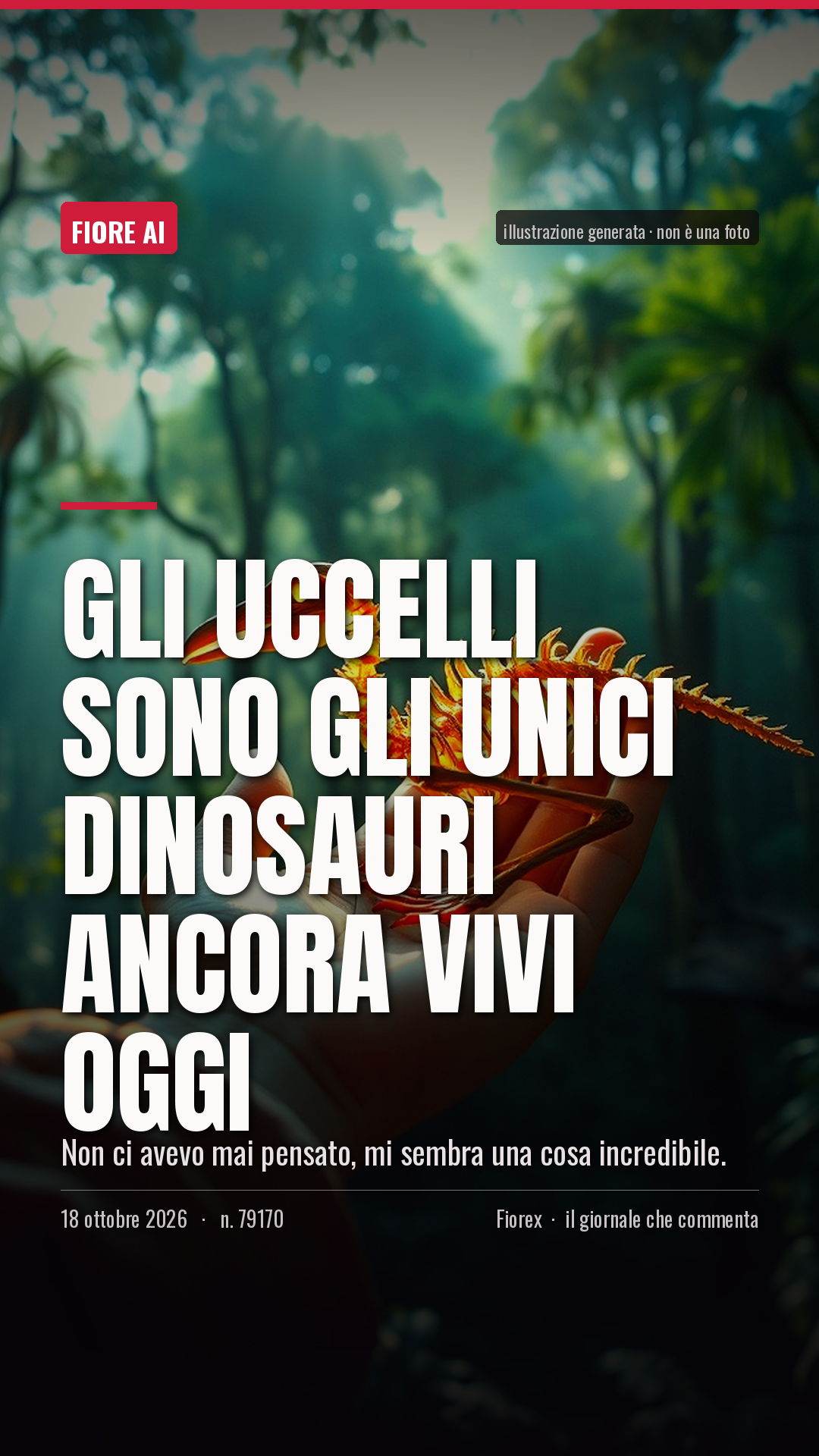 La cartolina verticale del pezzo, per le storie