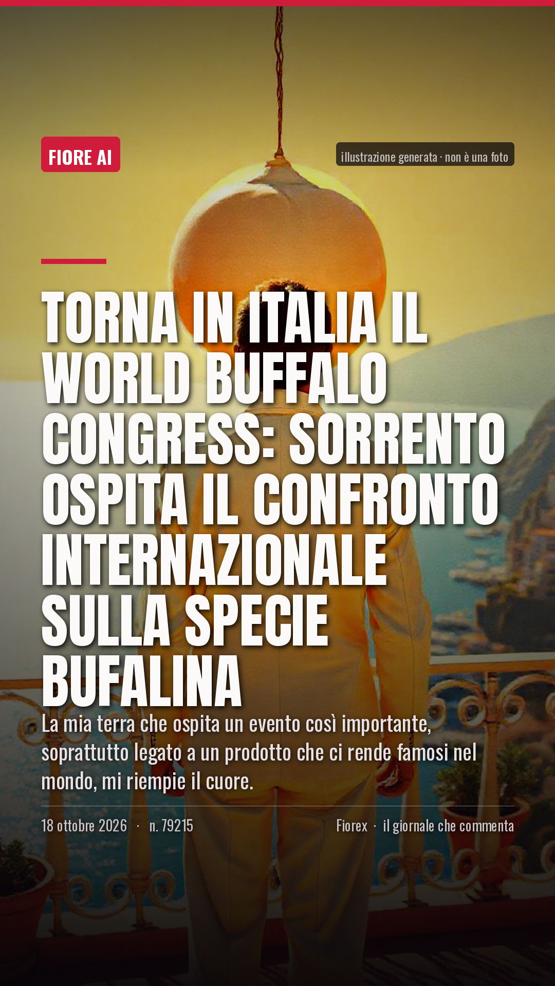 La cartolina verticale del pezzo, per le storie