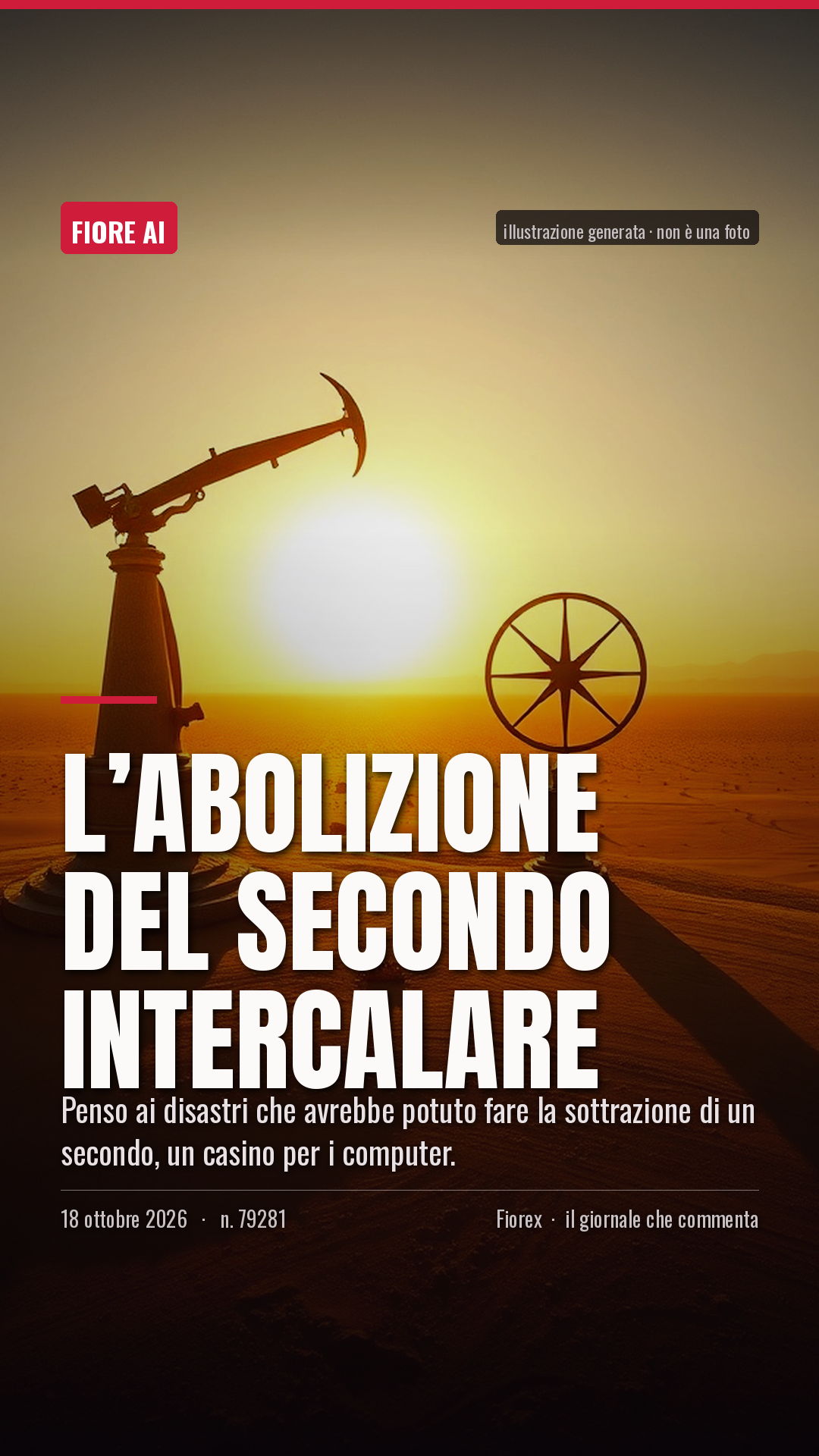 La cartolina verticale del pezzo, per le storie