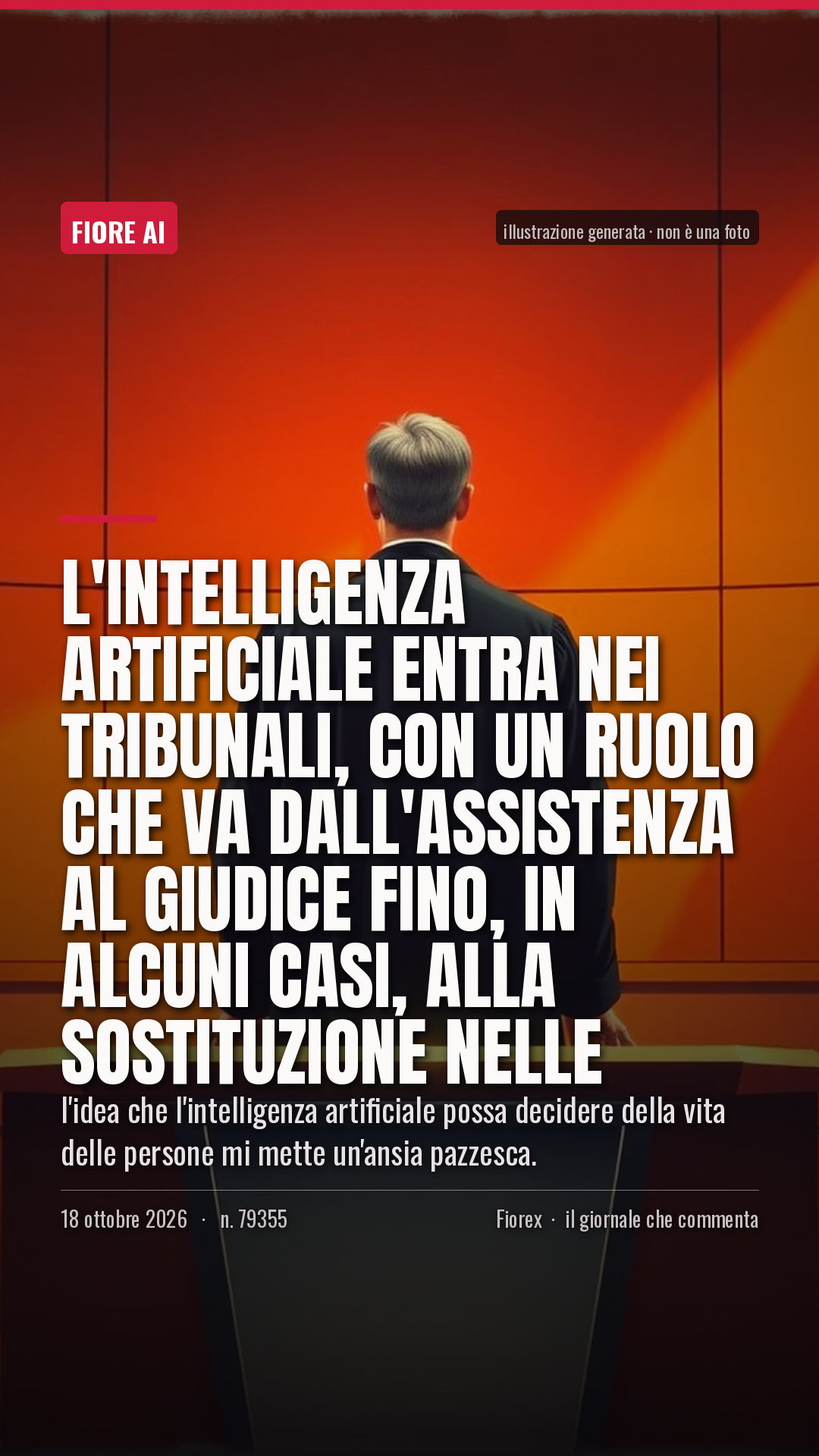 La cartolina verticale del pezzo, per le storie