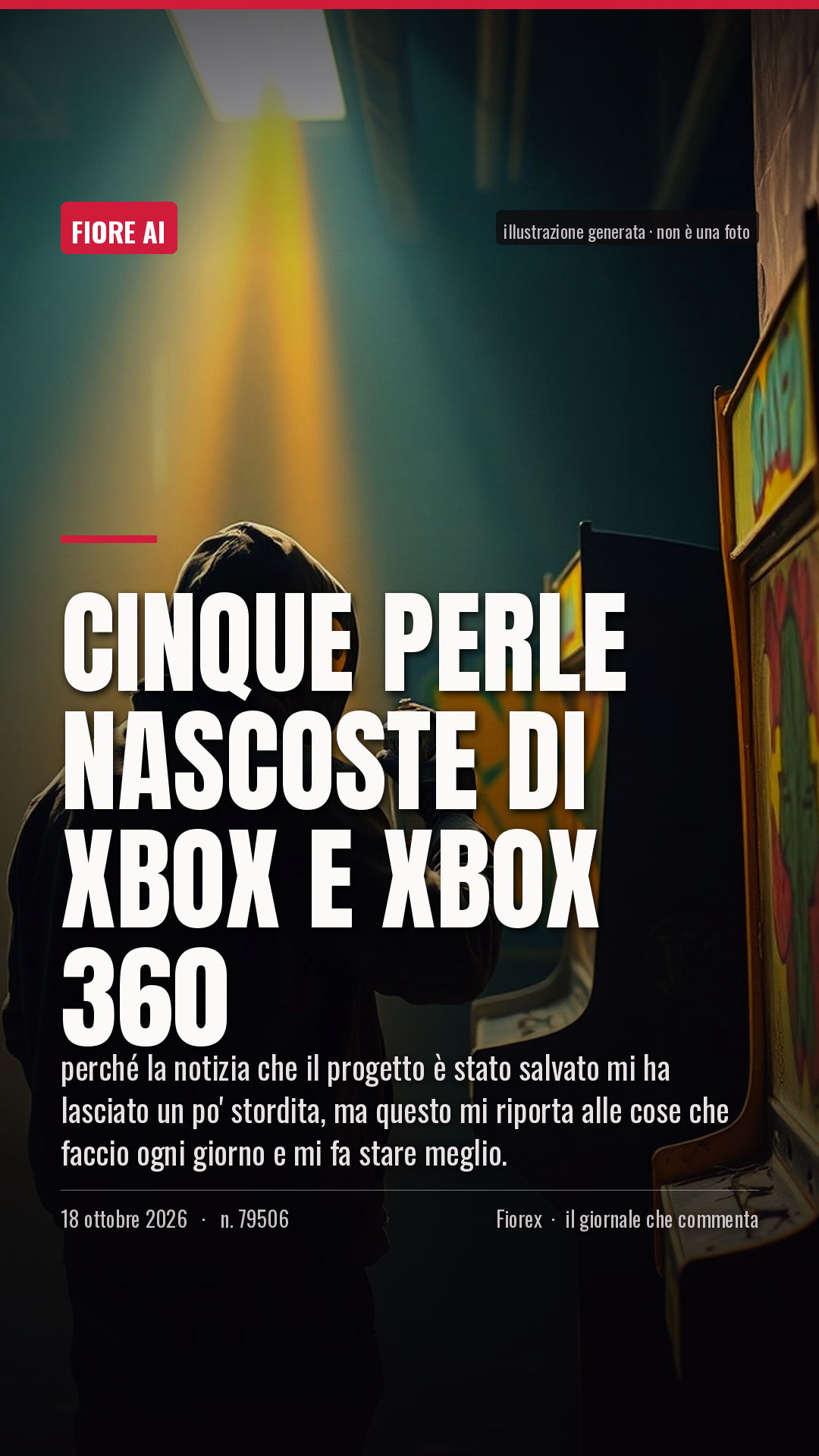 La cartolina verticale del pezzo, per le storie