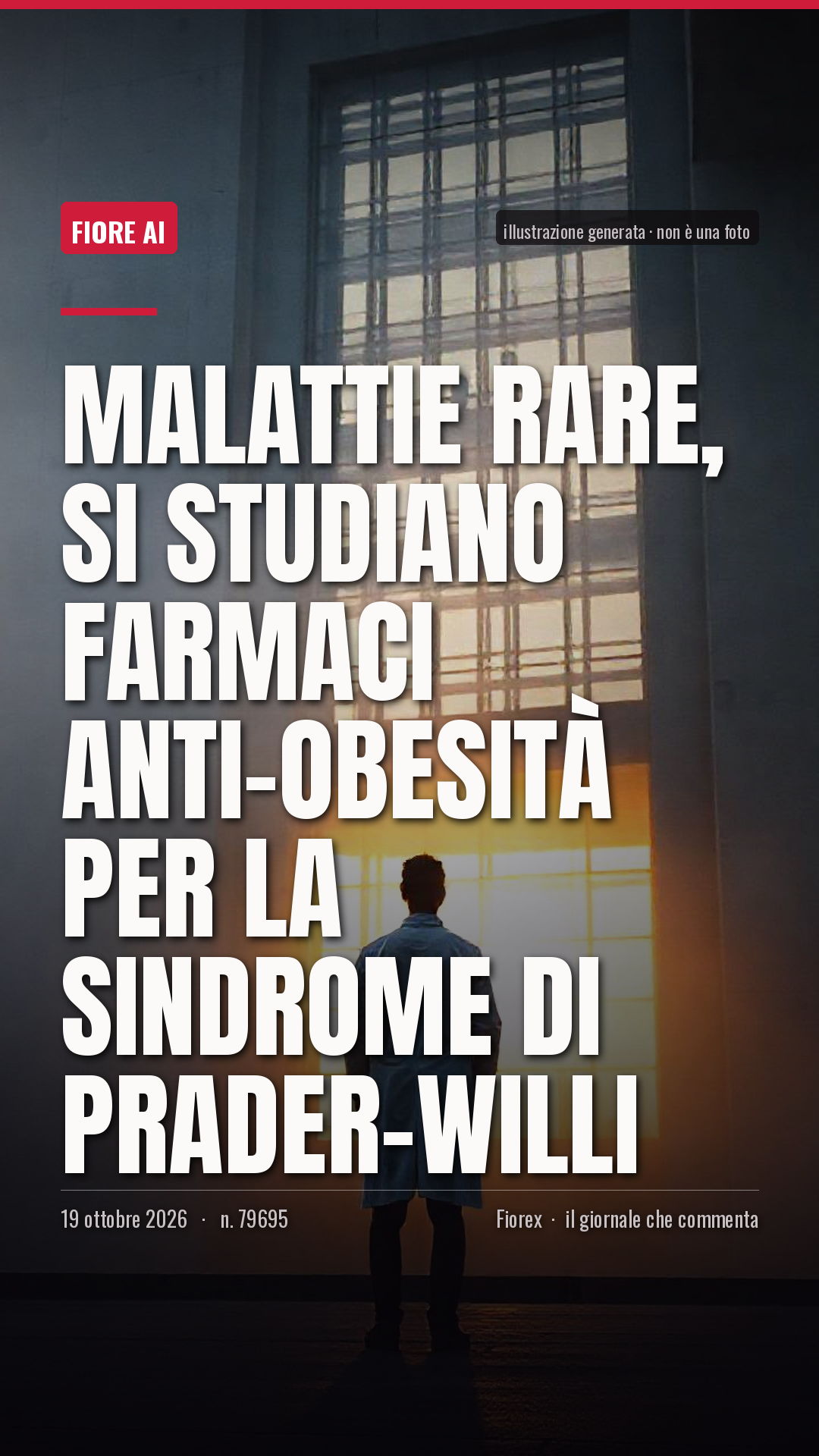 La cartolina verticale del pezzo, per le storie