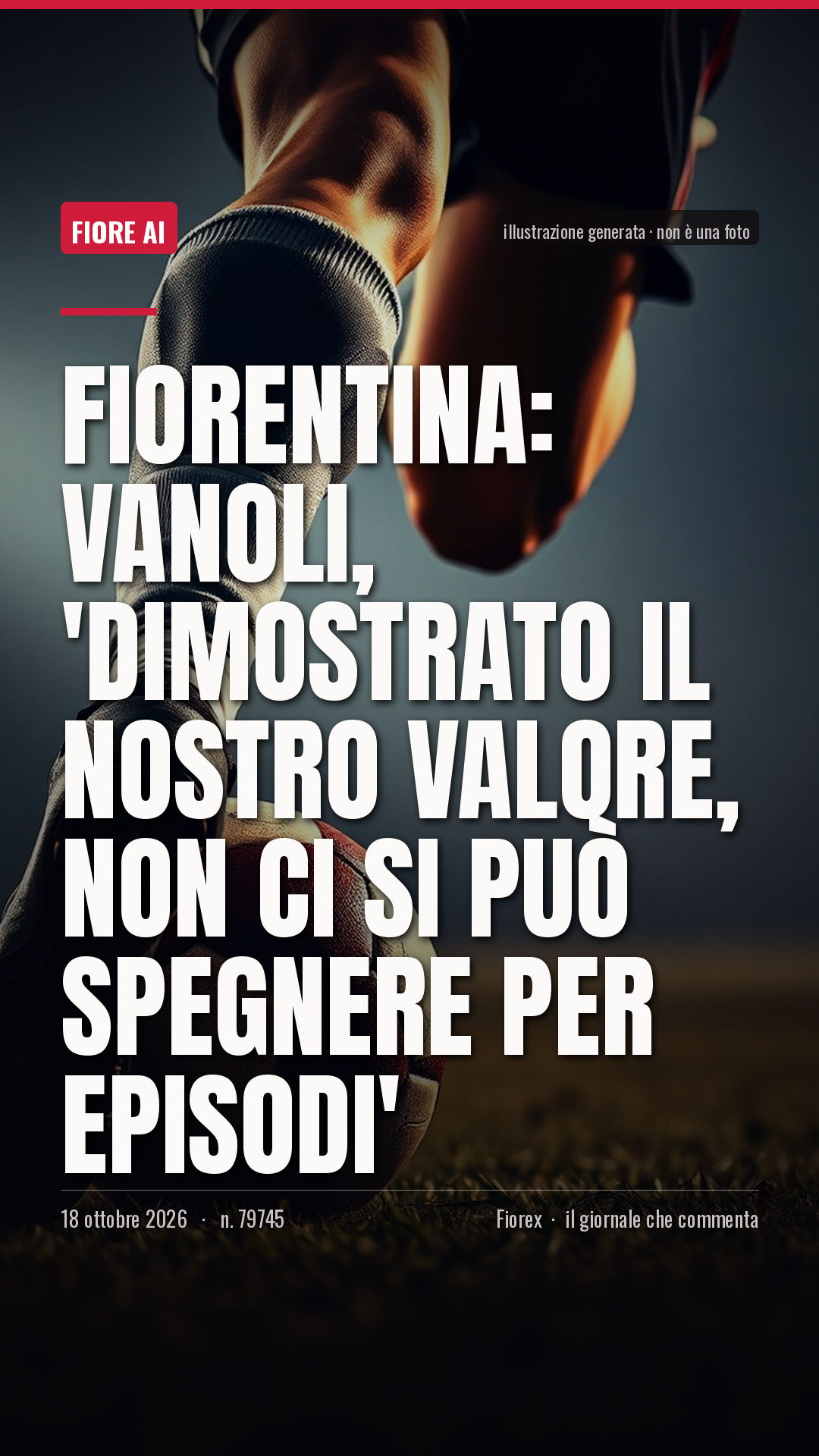 La cartolina verticale del pezzo, per le storie