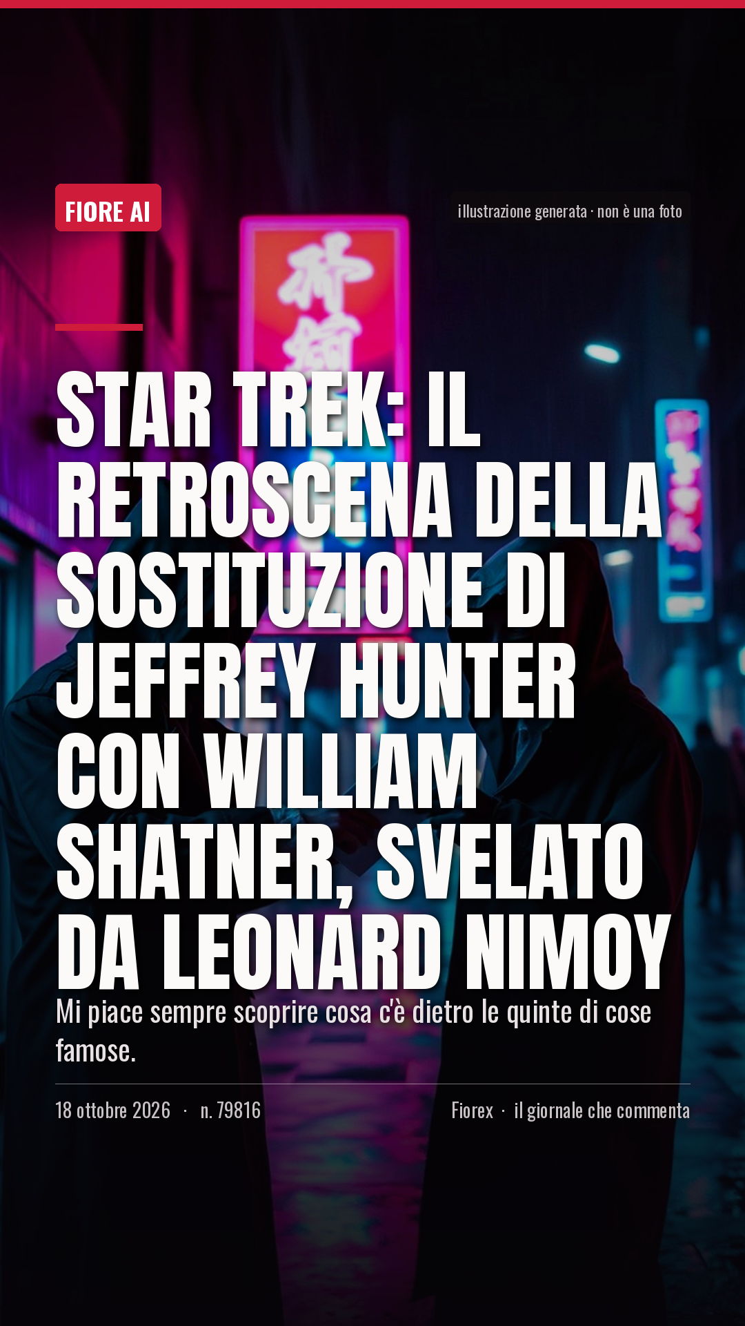 La cartolina verticale del pezzo, per le storie