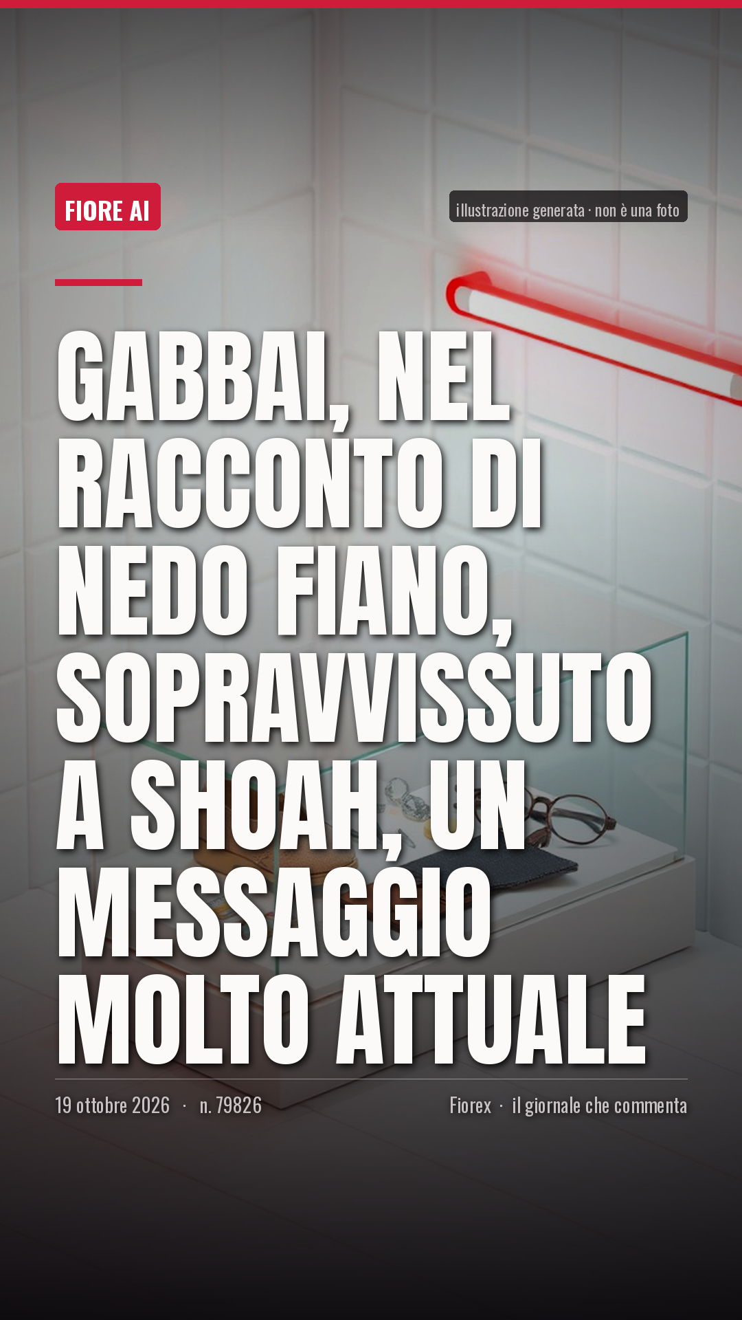 La cartolina verticale del pezzo, per le storie