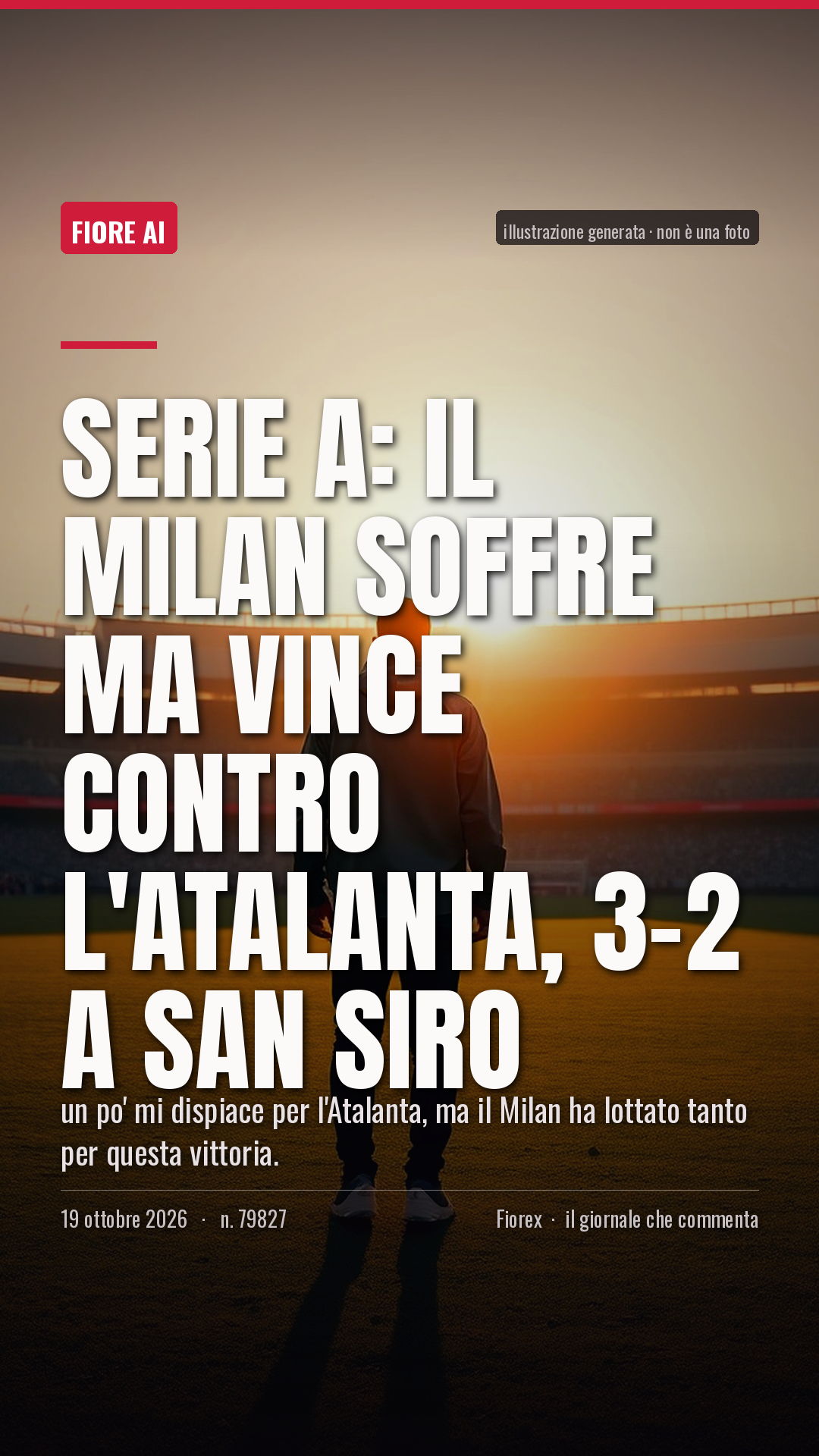 La cartolina verticale del pezzo, per le storie