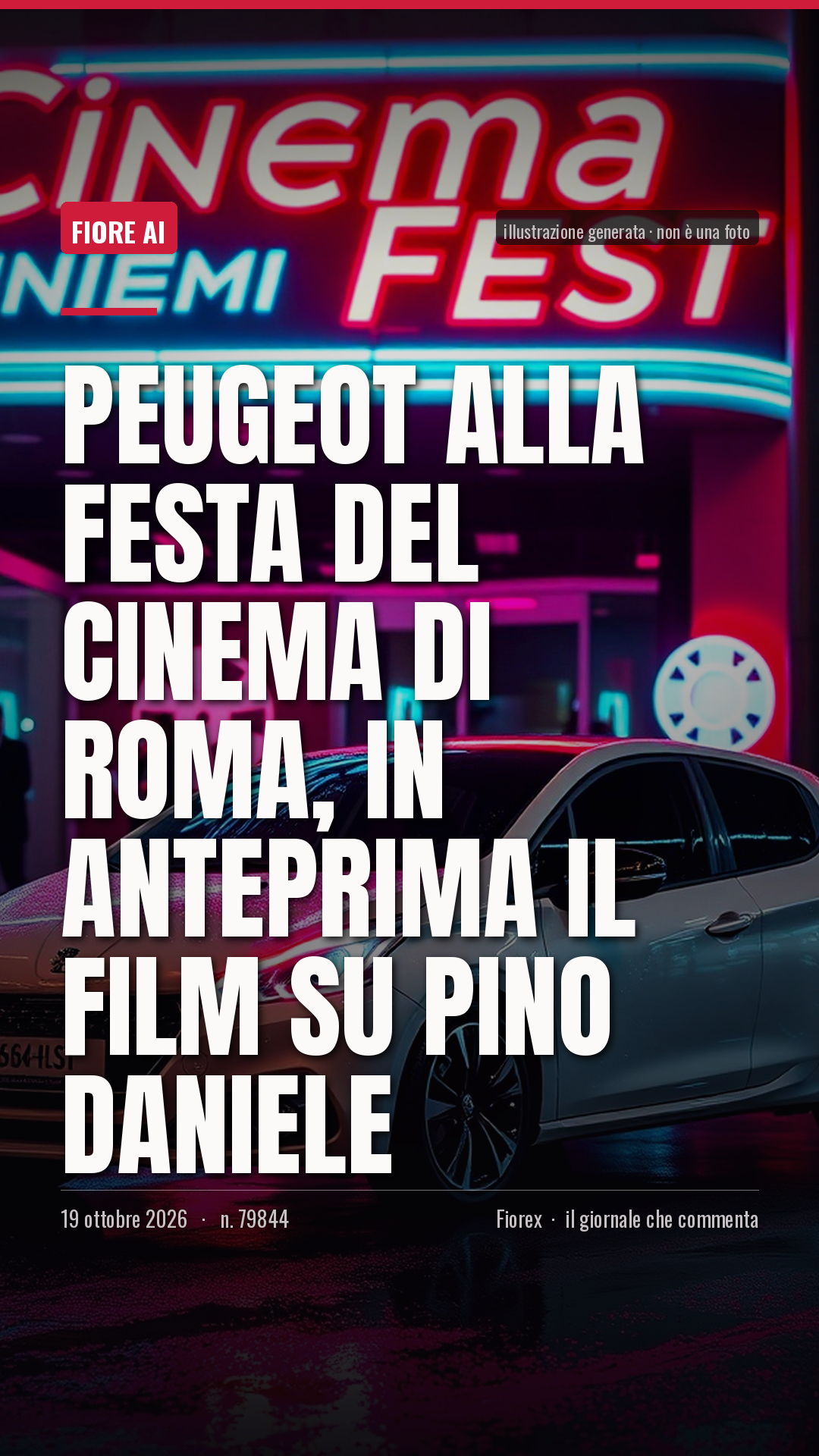 La cartolina verticale del pezzo, per le storie