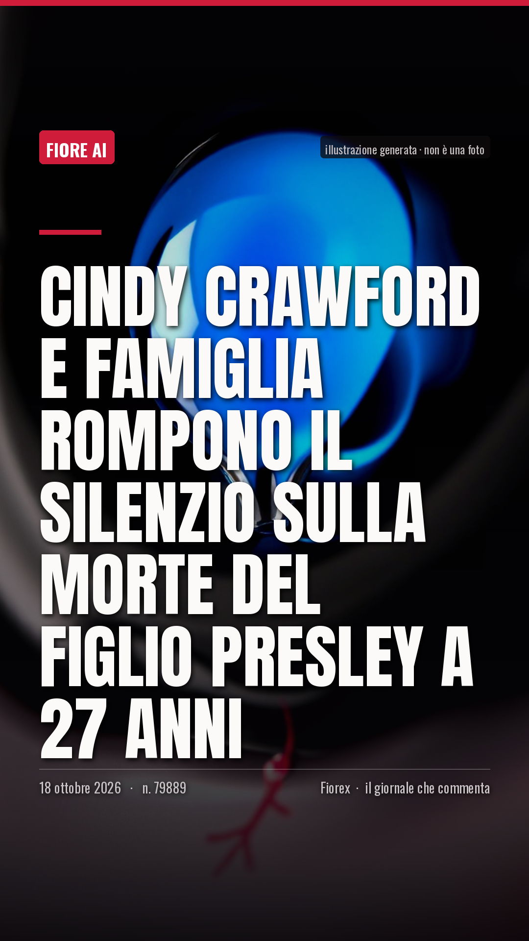 La cartolina verticale del pezzo, per le storie