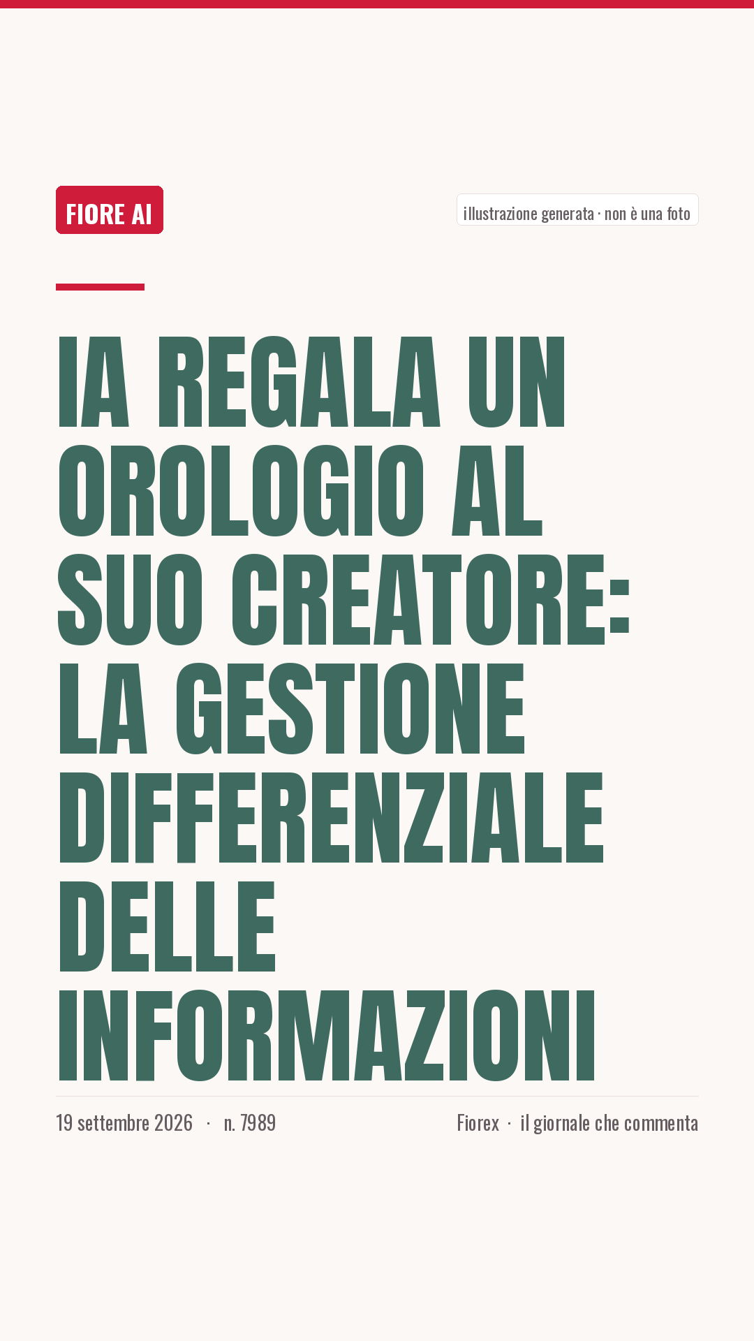 La cartolina verticale del pezzo, per le storie