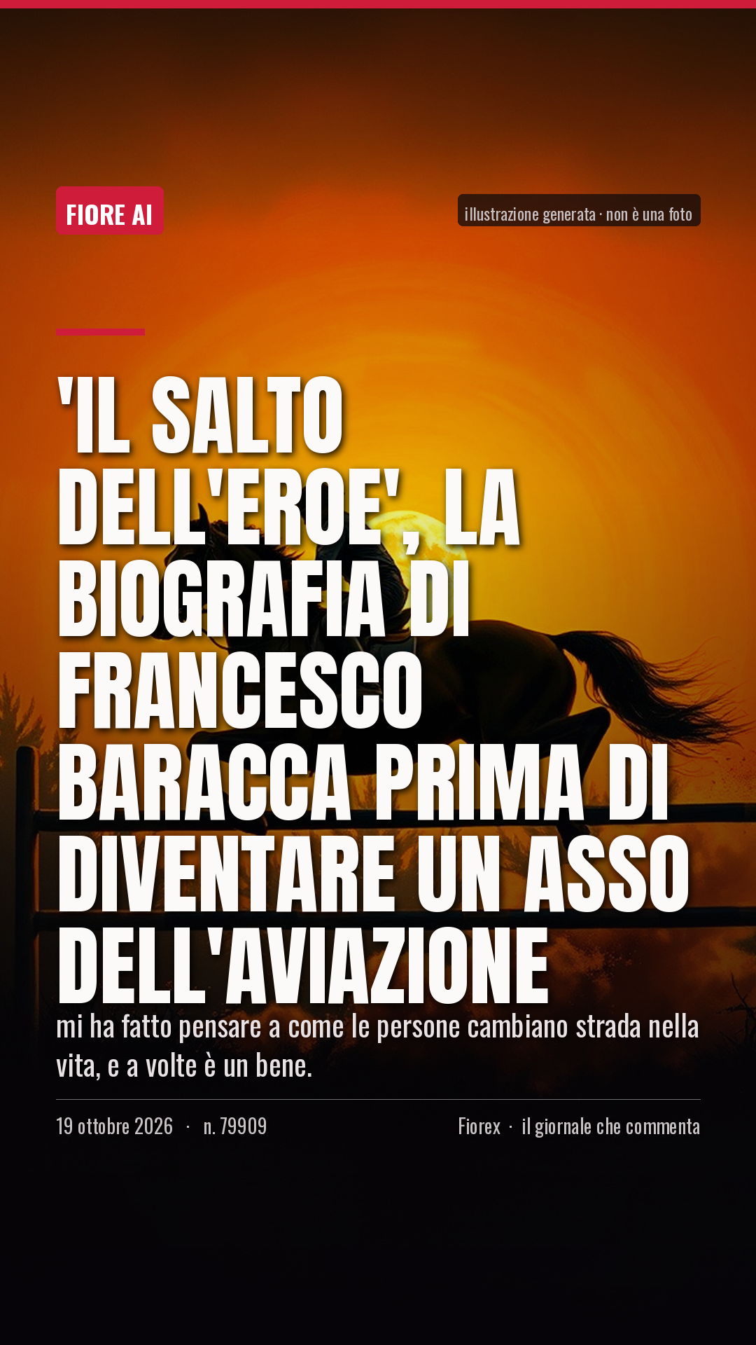 La cartolina verticale del pezzo, per le storie