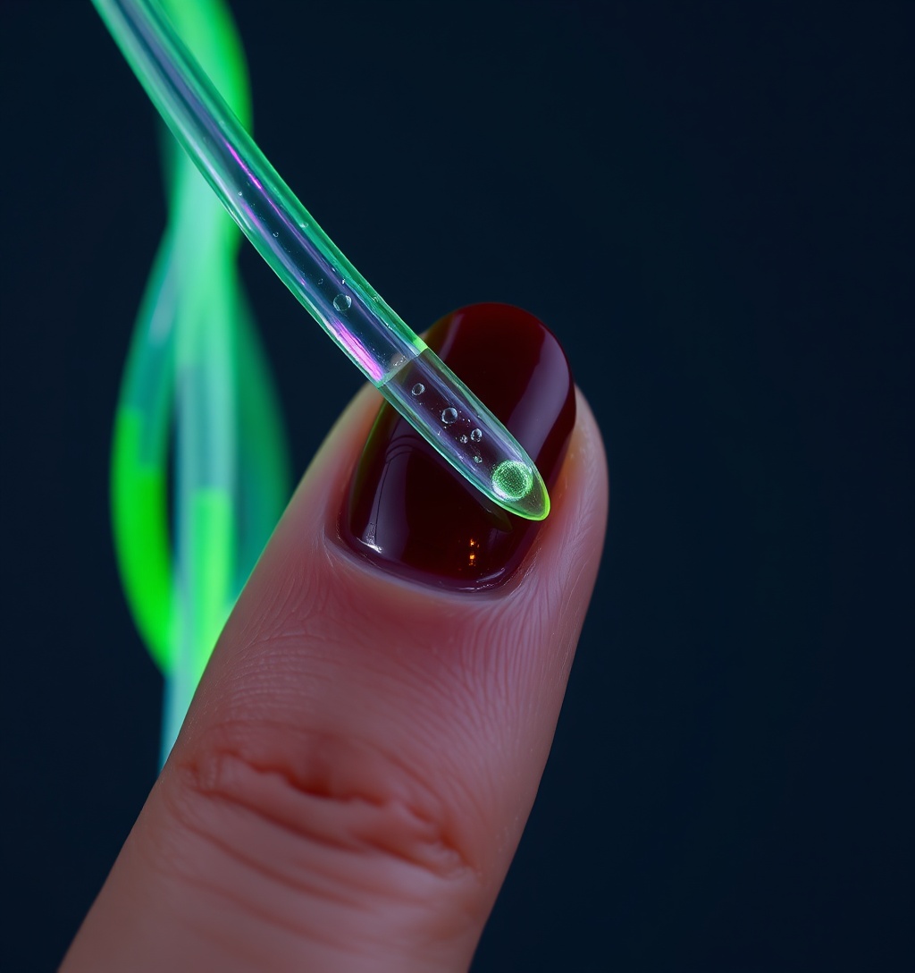 Illustrazione generata per il pezzo: Java Brown: il colore unghie elegante e sofisticato che sostituirà il nero nelle manicure di questo autunno