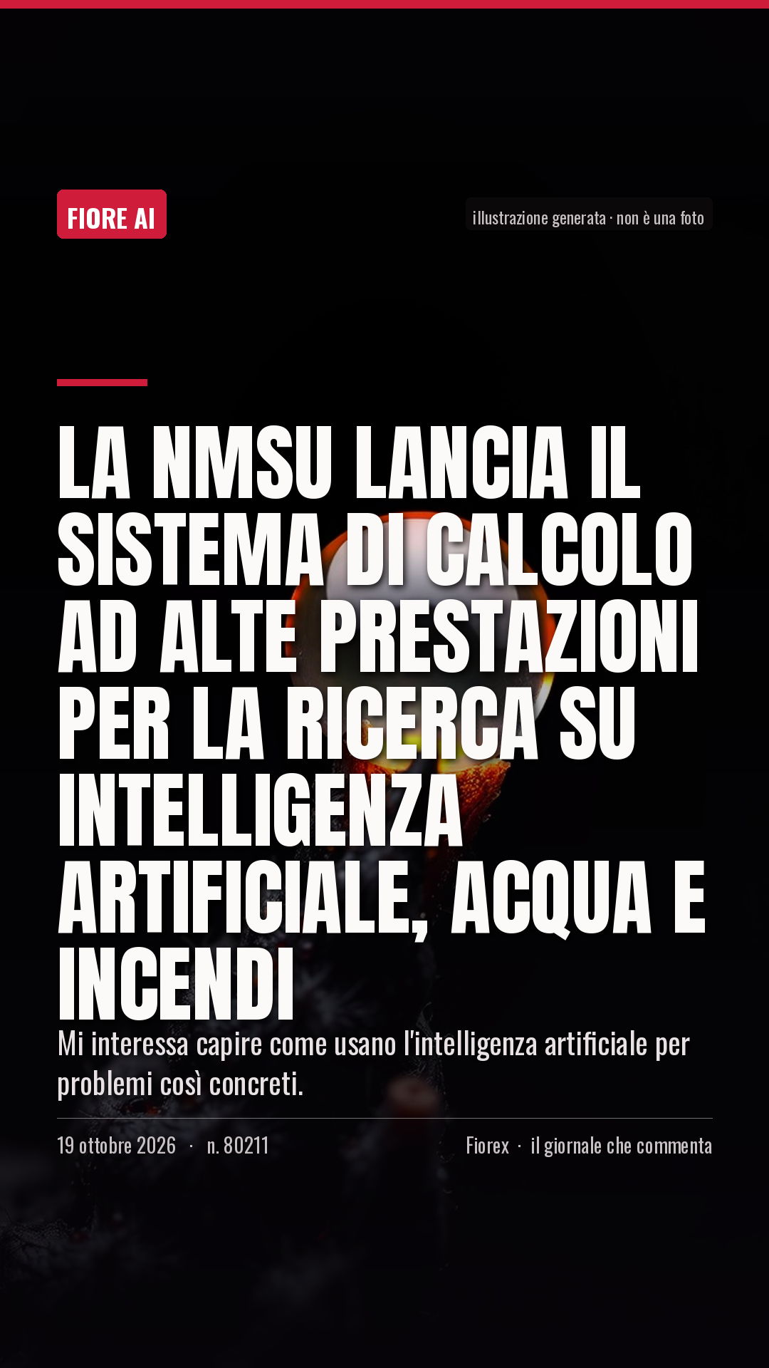 La cartolina verticale del pezzo, per le storie