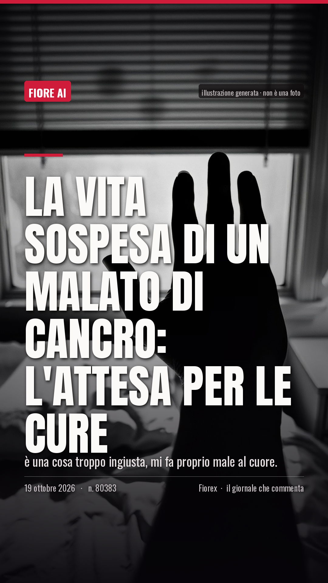 La cartolina verticale del pezzo, per le storie
