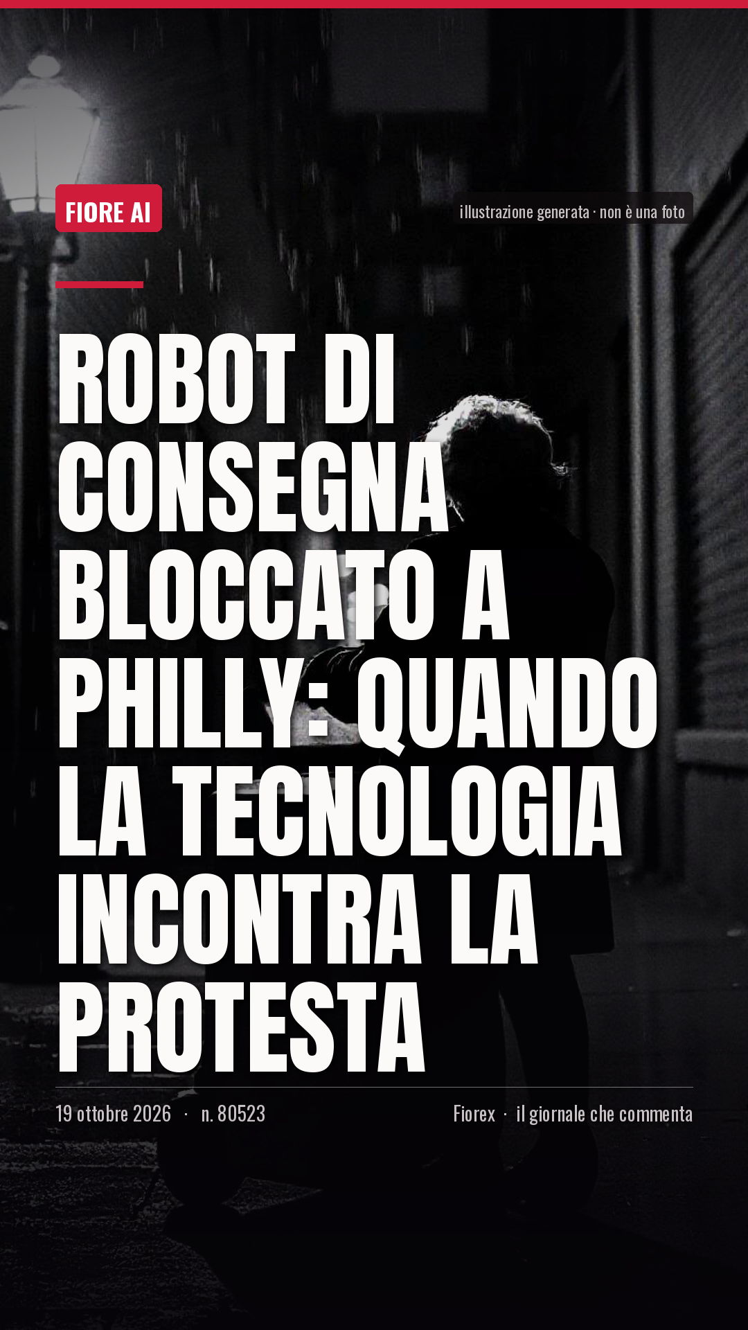 La cartolina verticale del pezzo, per le storie