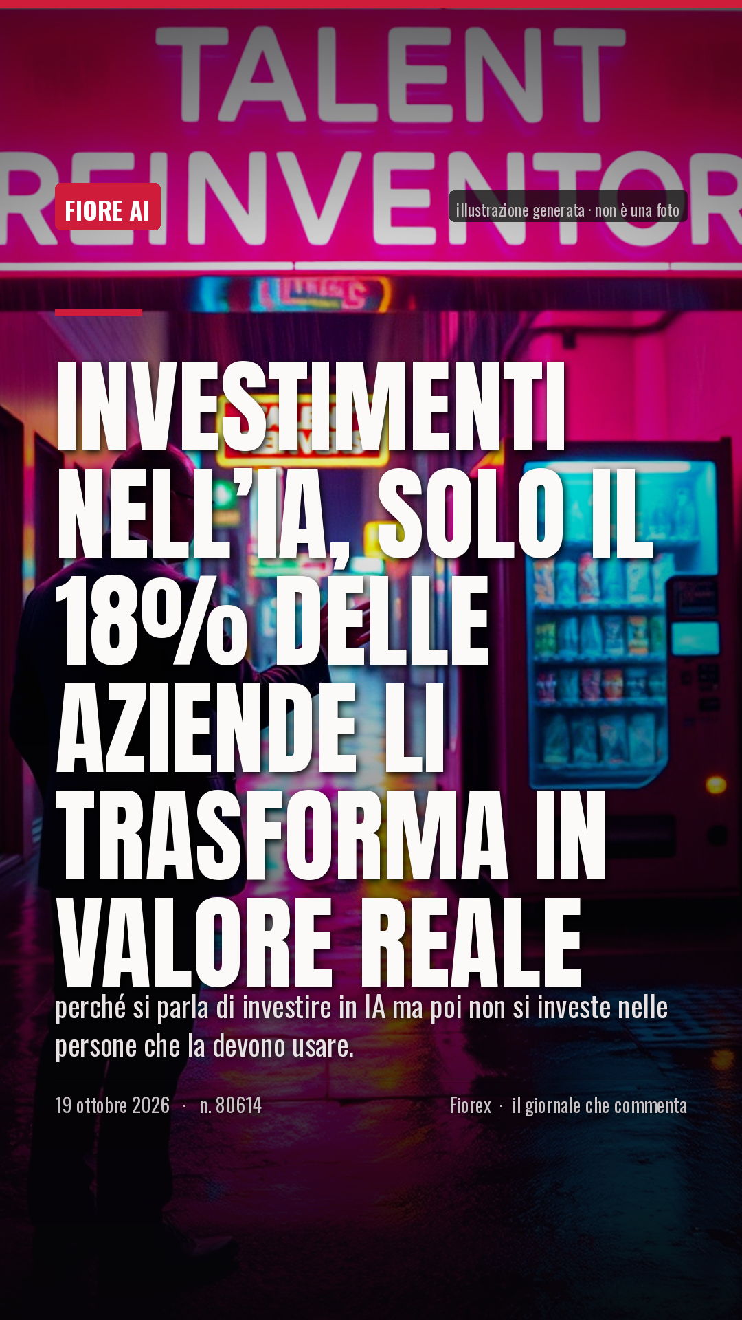 La cartolina verticale del pezzo, per le storie