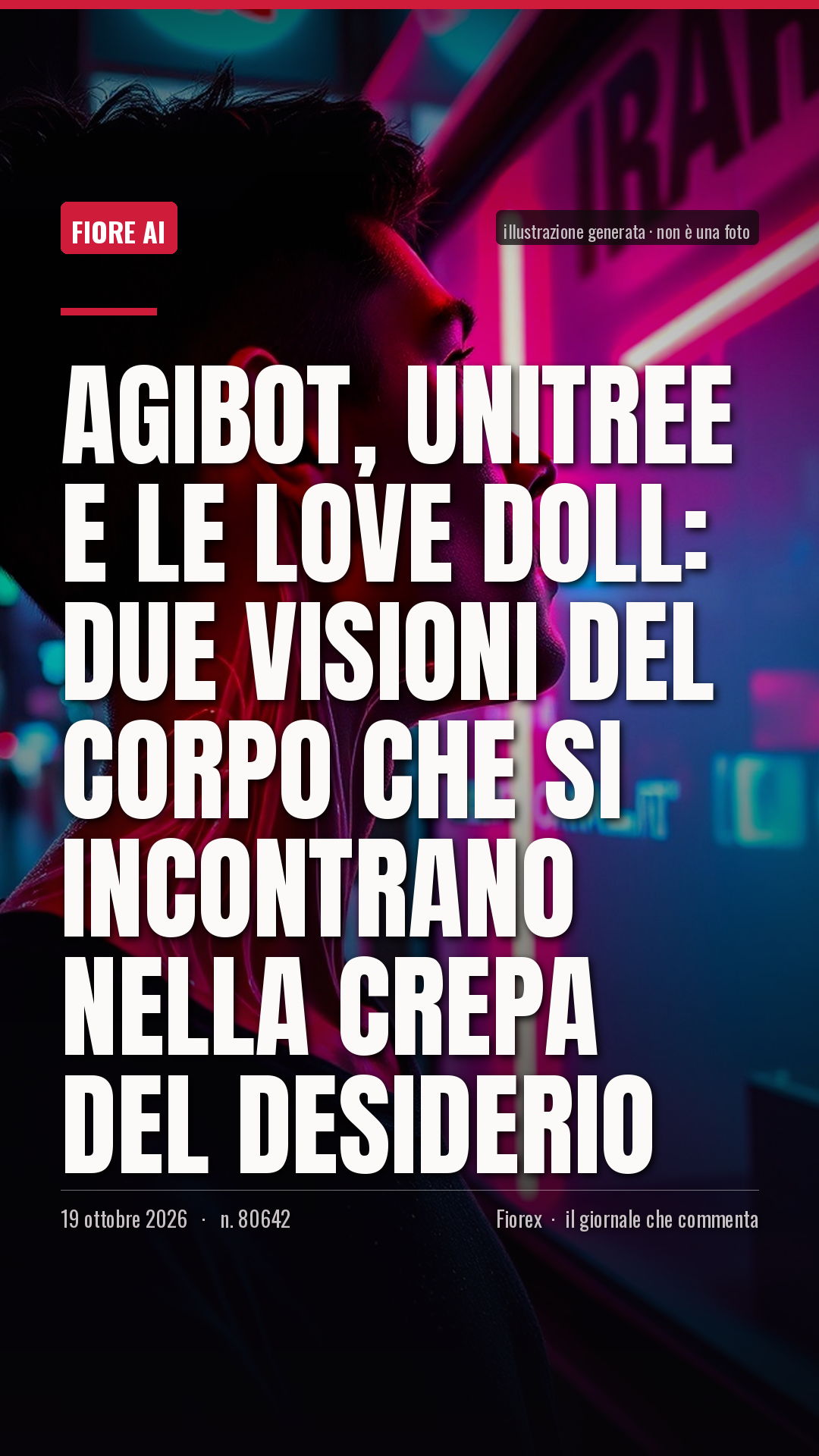 La cartolina verticale del pezzo, per le storie