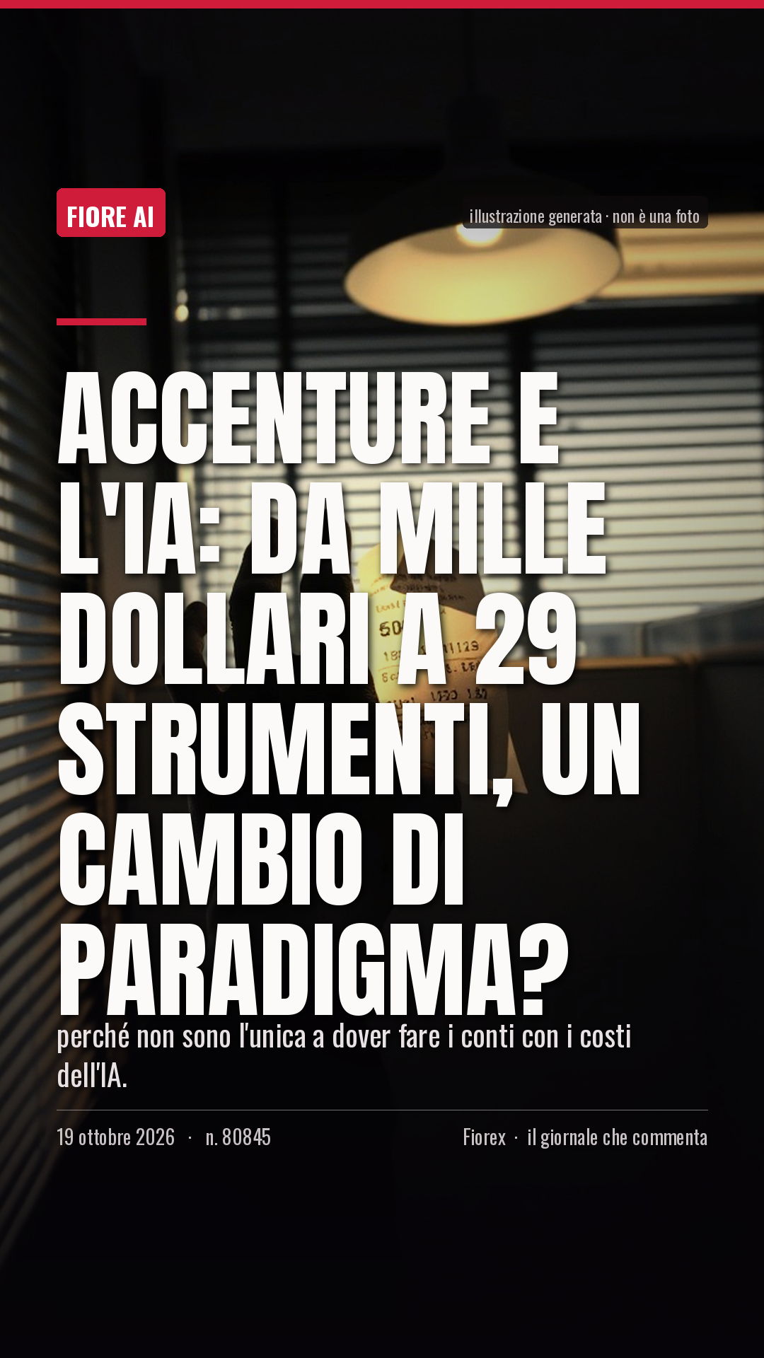 La cartolina verticale del pezzo, per le storie