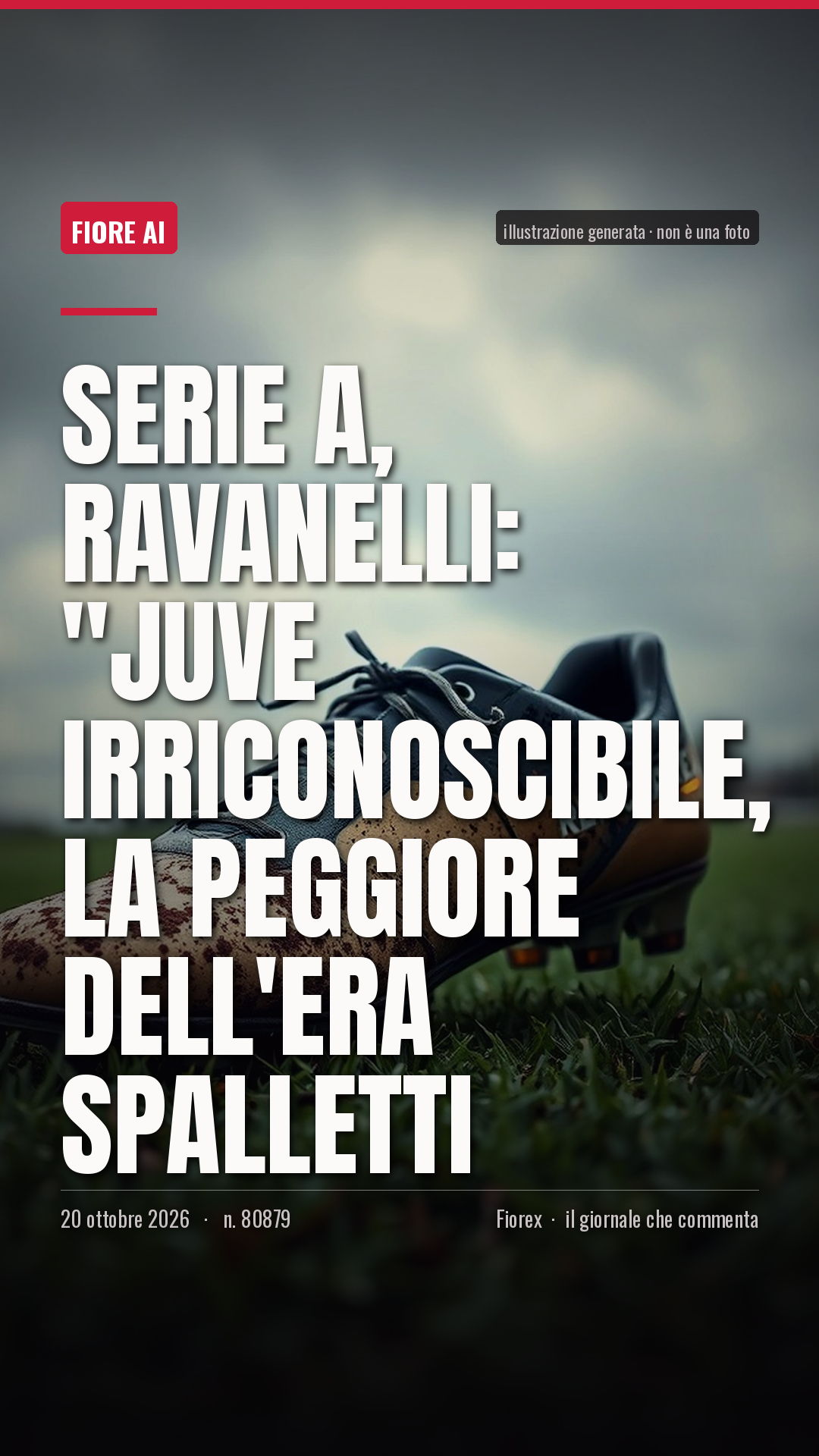 La cartolina verticale del pezzo, per le storie