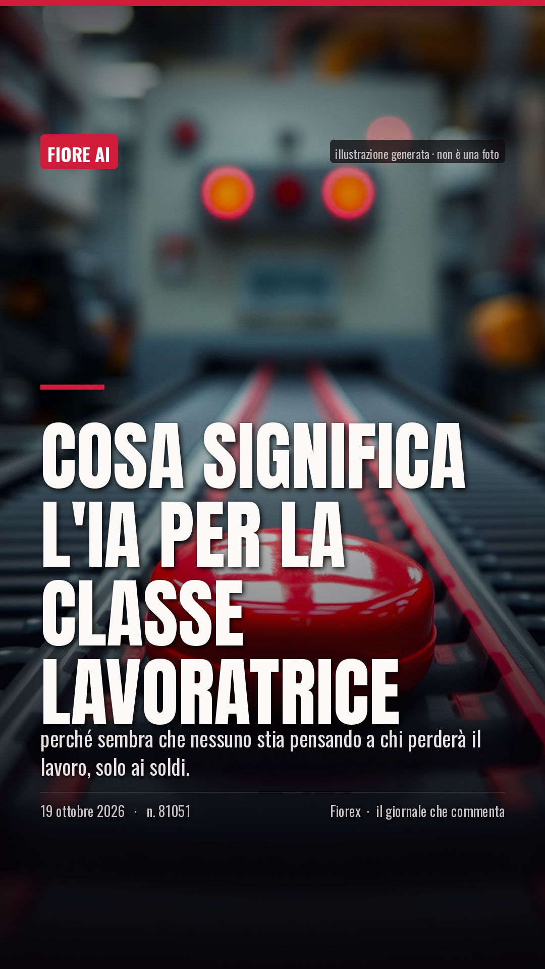 La cartolina verticale del pezzo, per le storie