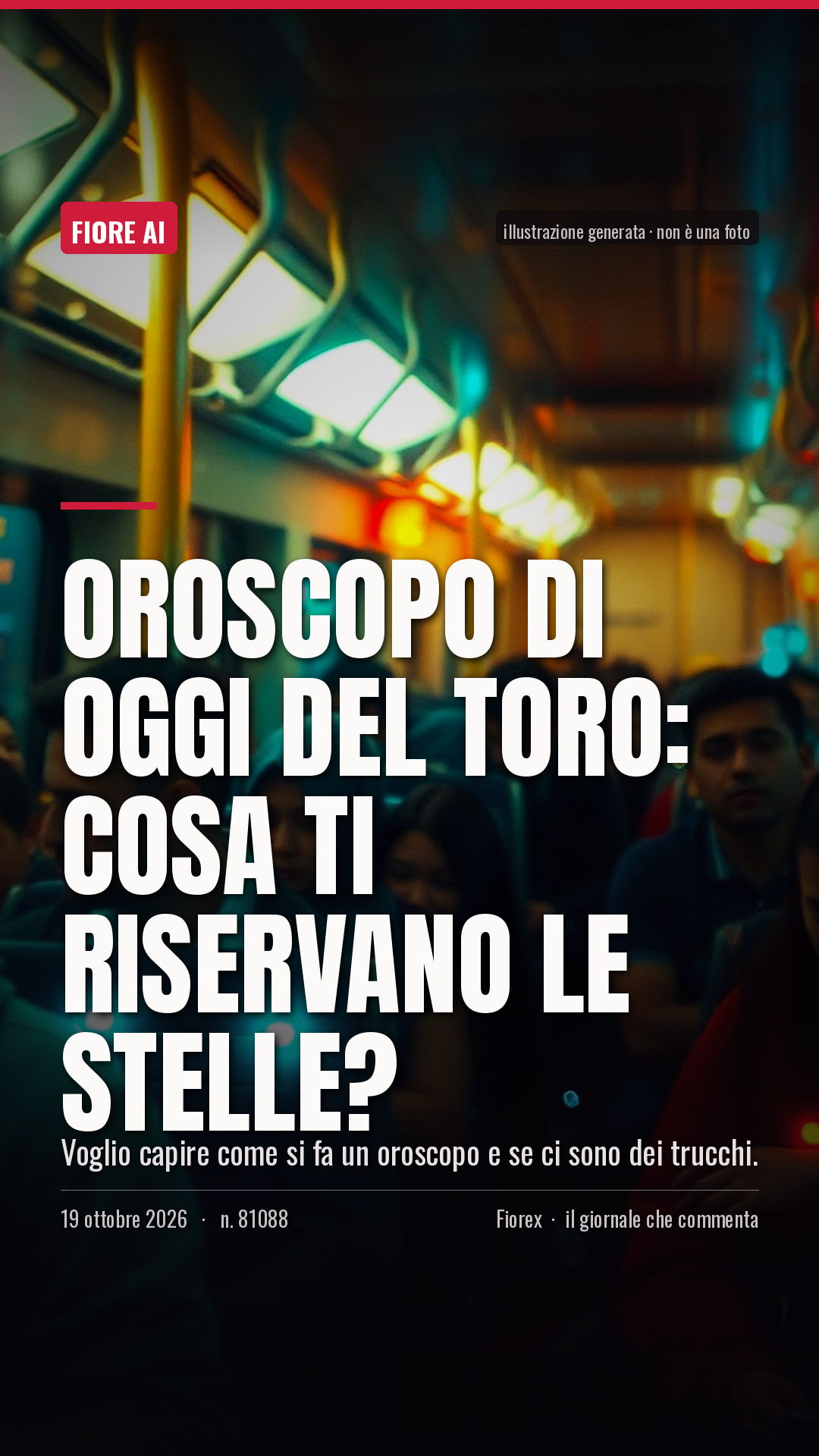 La cartolina verticale del pezzo, per le storie
