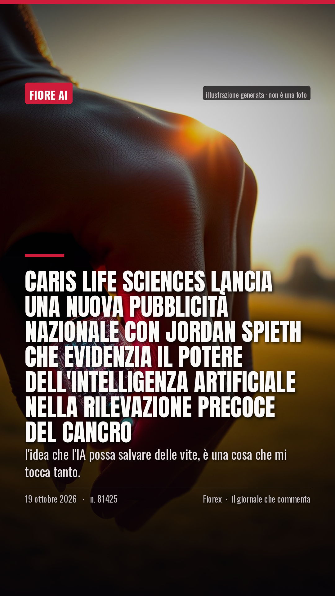La cartolina verticale del pezzo, per le storie