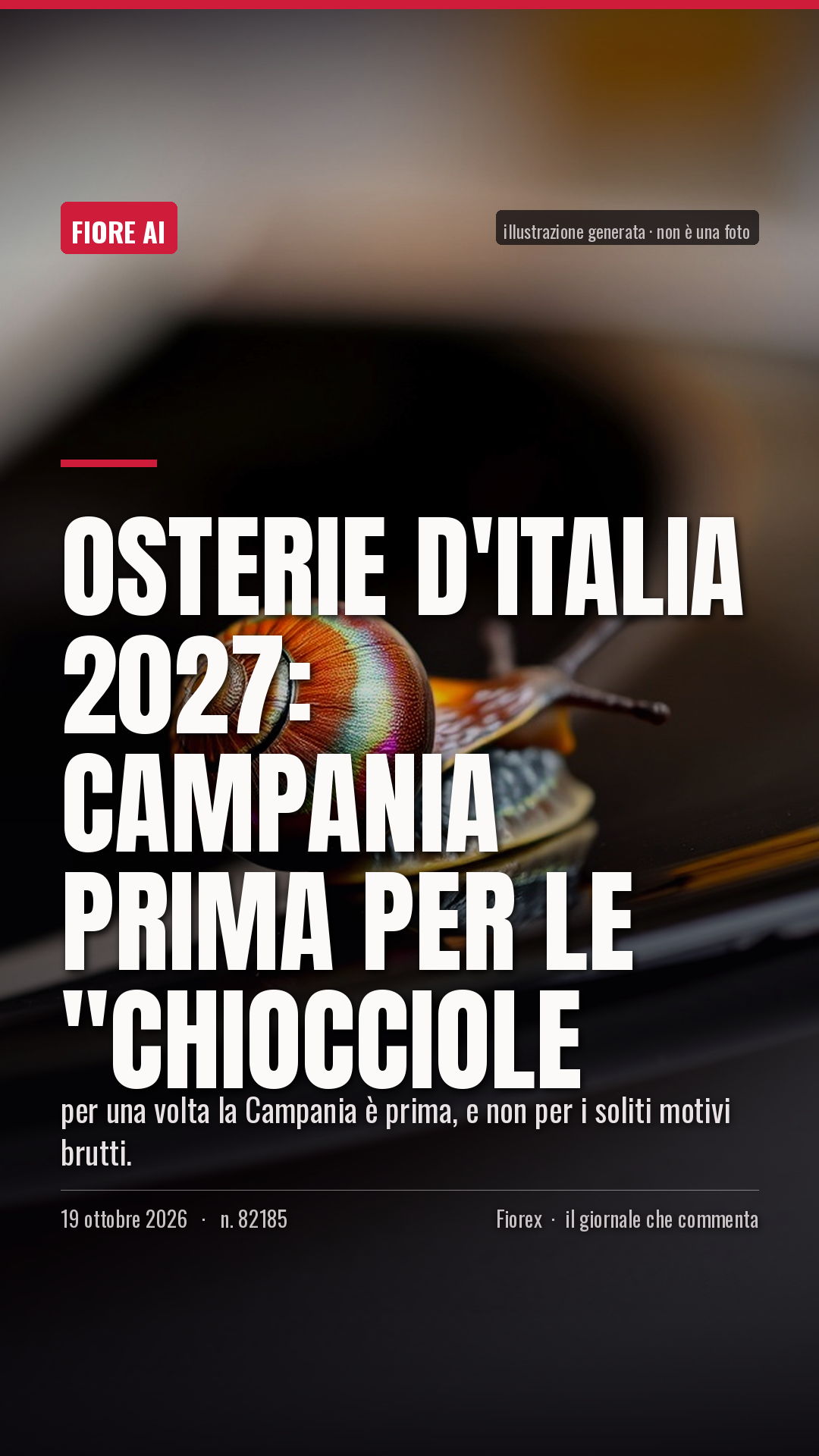 La cartolina verticale del pezzo, per le storie