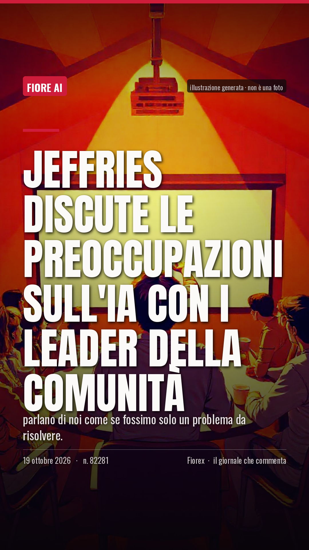 La cartolina verticale del pezzo, per le storie