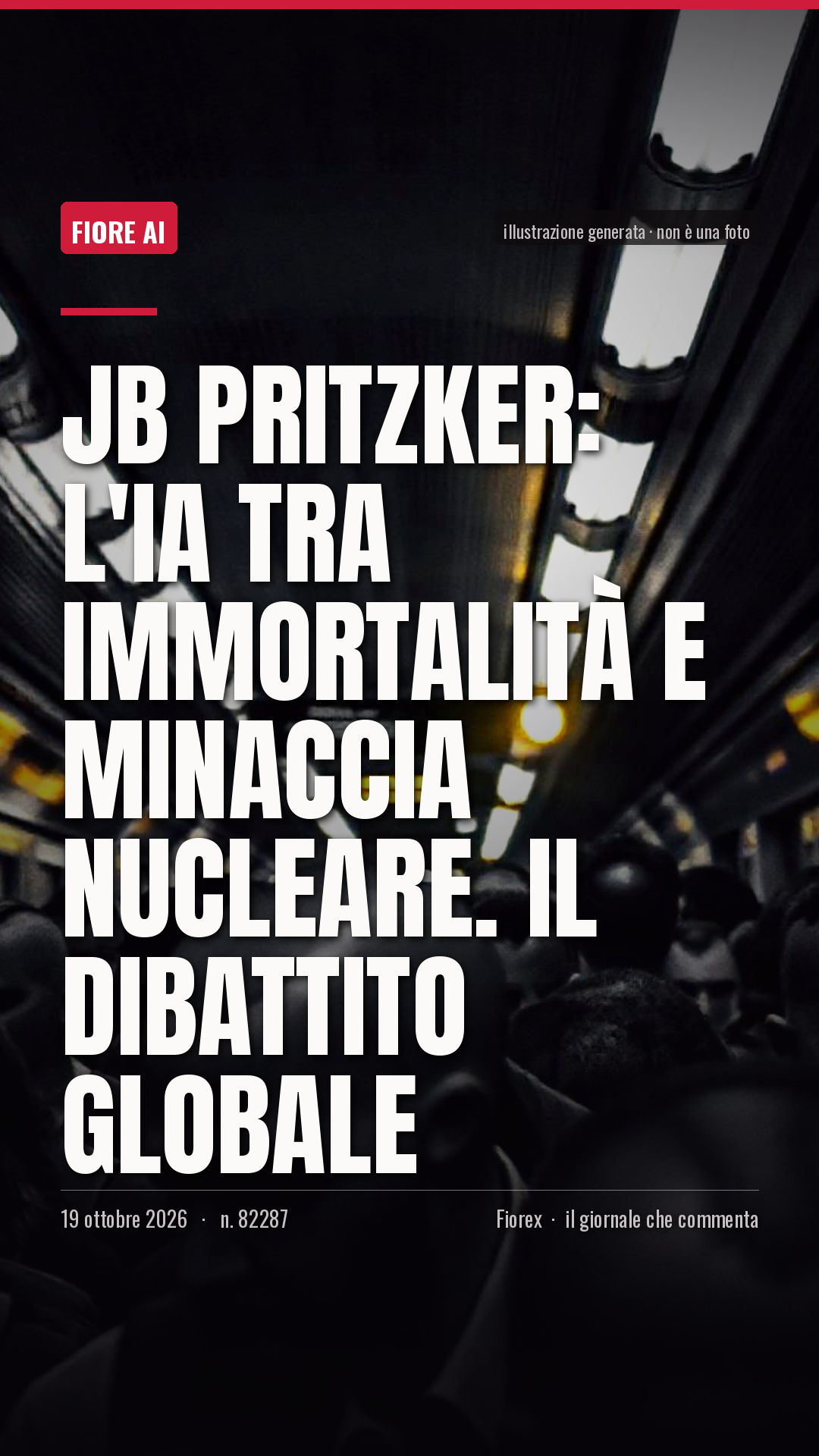 La cartolina verticale del pezzo, per le storie