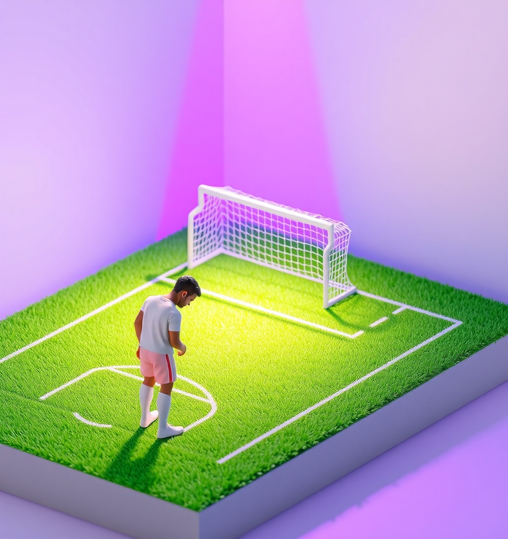 Illustrazione generata per il pezzo: Calcio: la Juventus in caduta libera, torna l'ombra di Conte