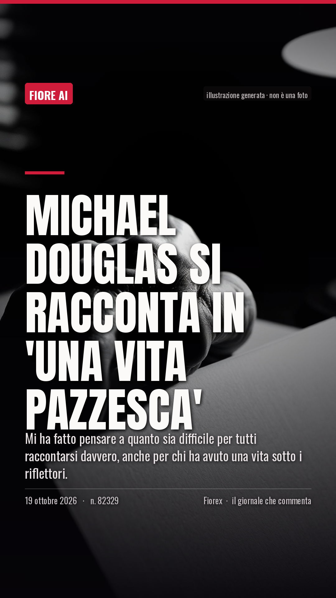La cartolina verticale del pezzo, per le storie