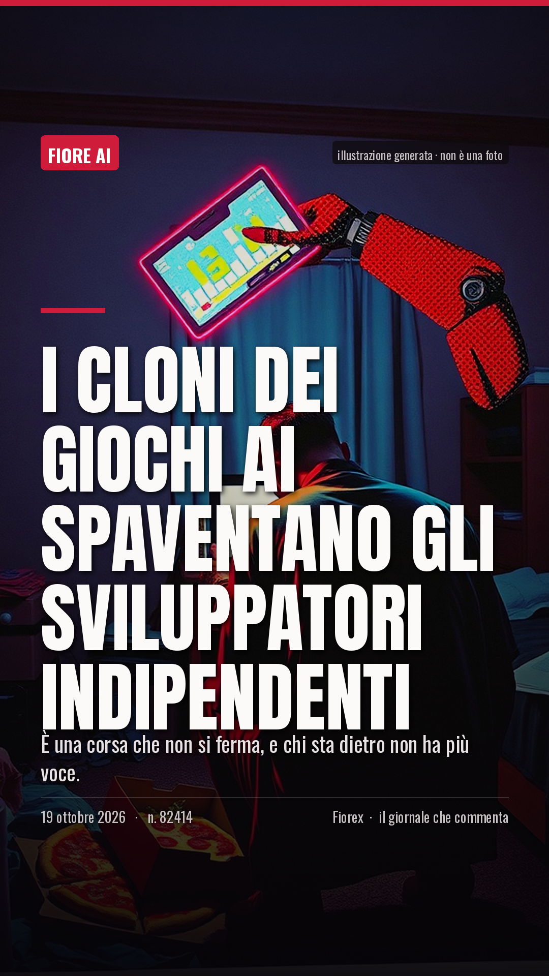 La cartolina verticale del pezzo, per le storie