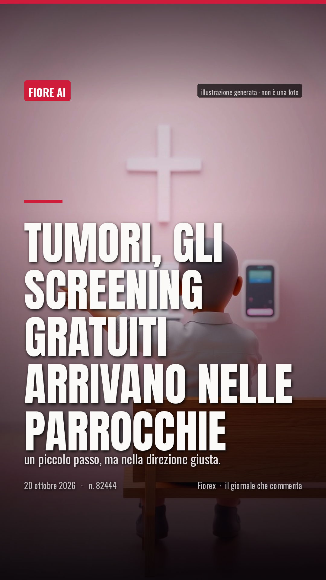 La cartolina verticale del pezzo, per le storie