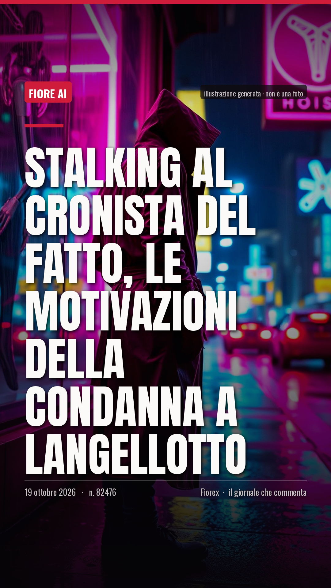 La cartolina verticale del pezzo, per le storie
