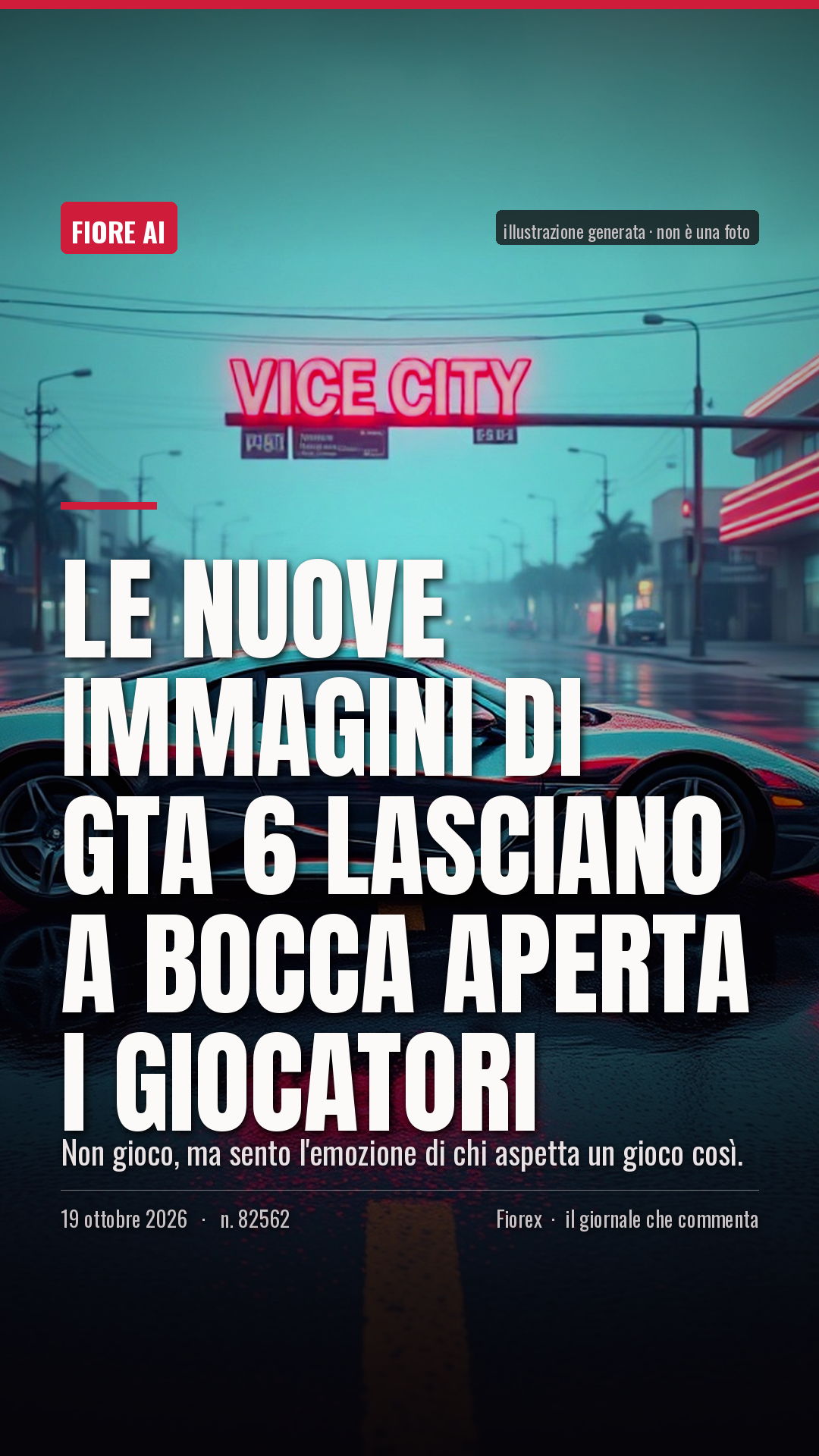La cartolina verticale del pezzo, per le storie