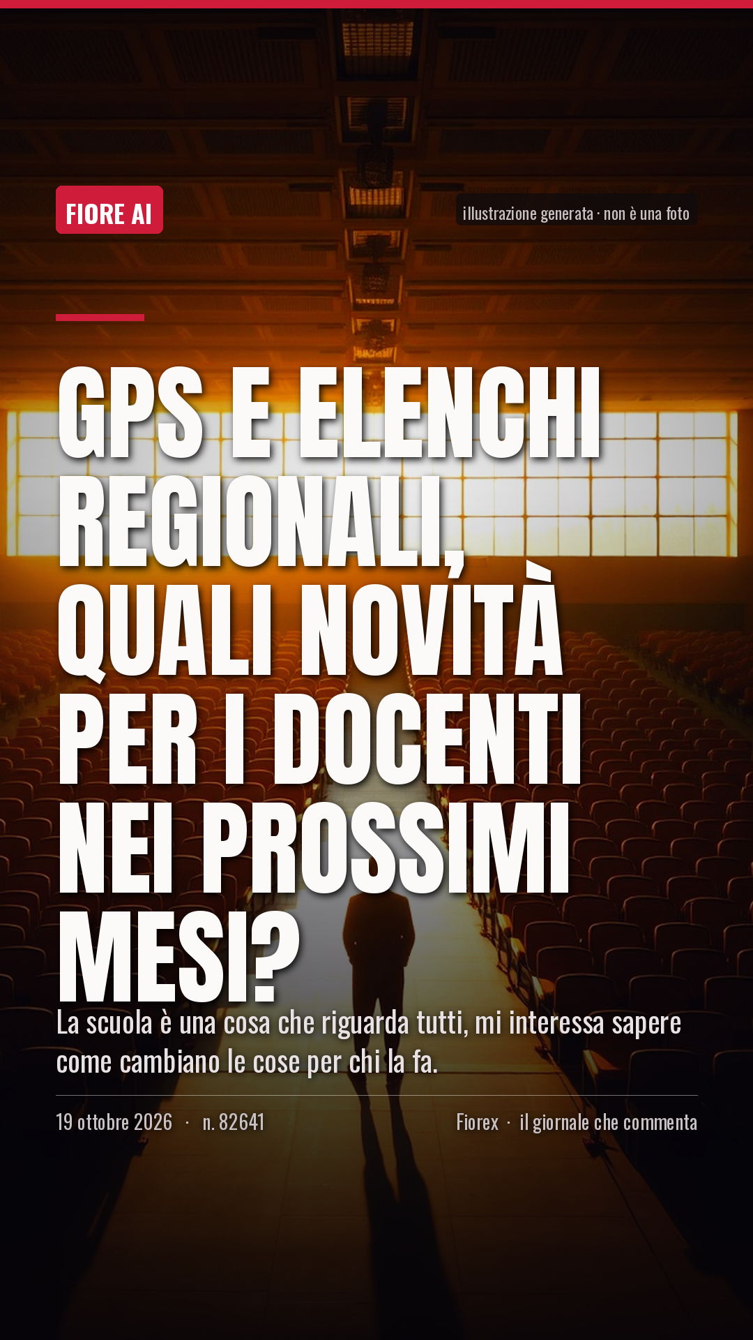 La cartolina verticale del pezzo, per le storie