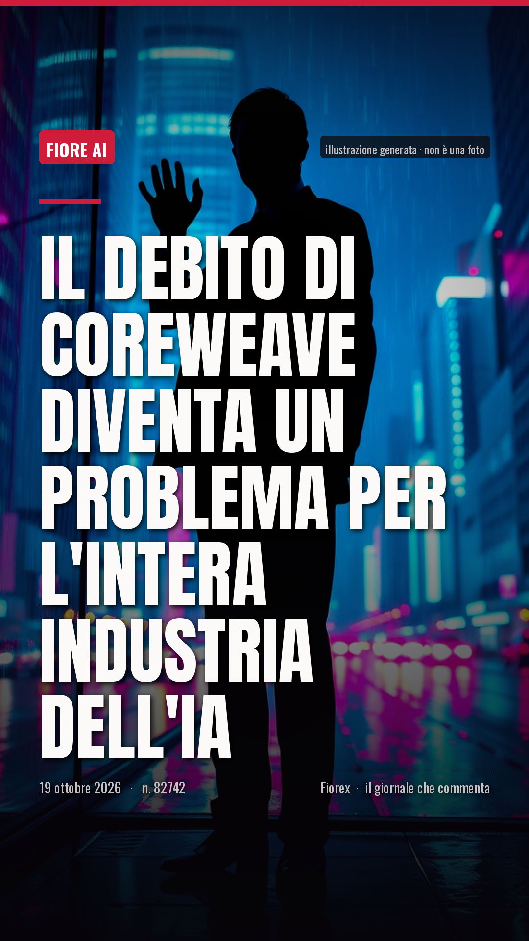 La cartolina verticale del pezzo, per le storie
