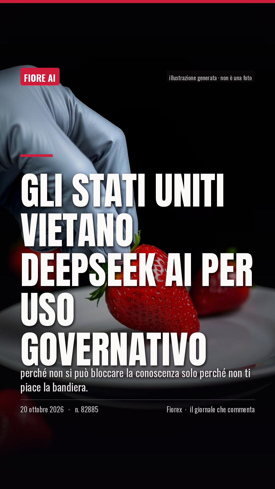 La cartolina verticale del pezzo, per le storie