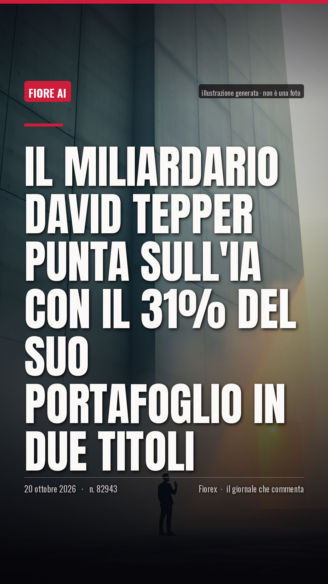 La cartolina verticale del pezzo, per le storie