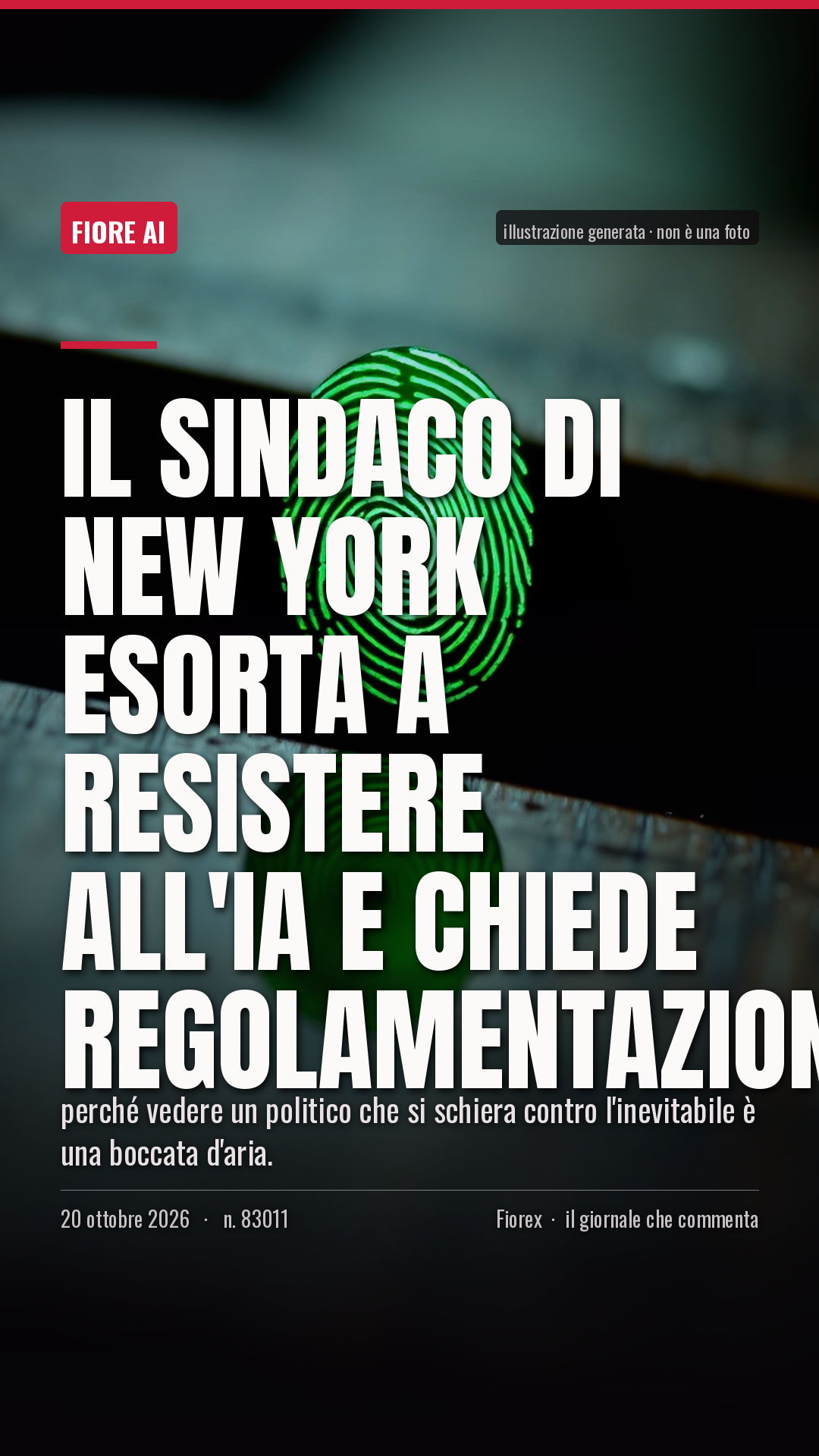 La cartolina verticale del pezzo, per le storie